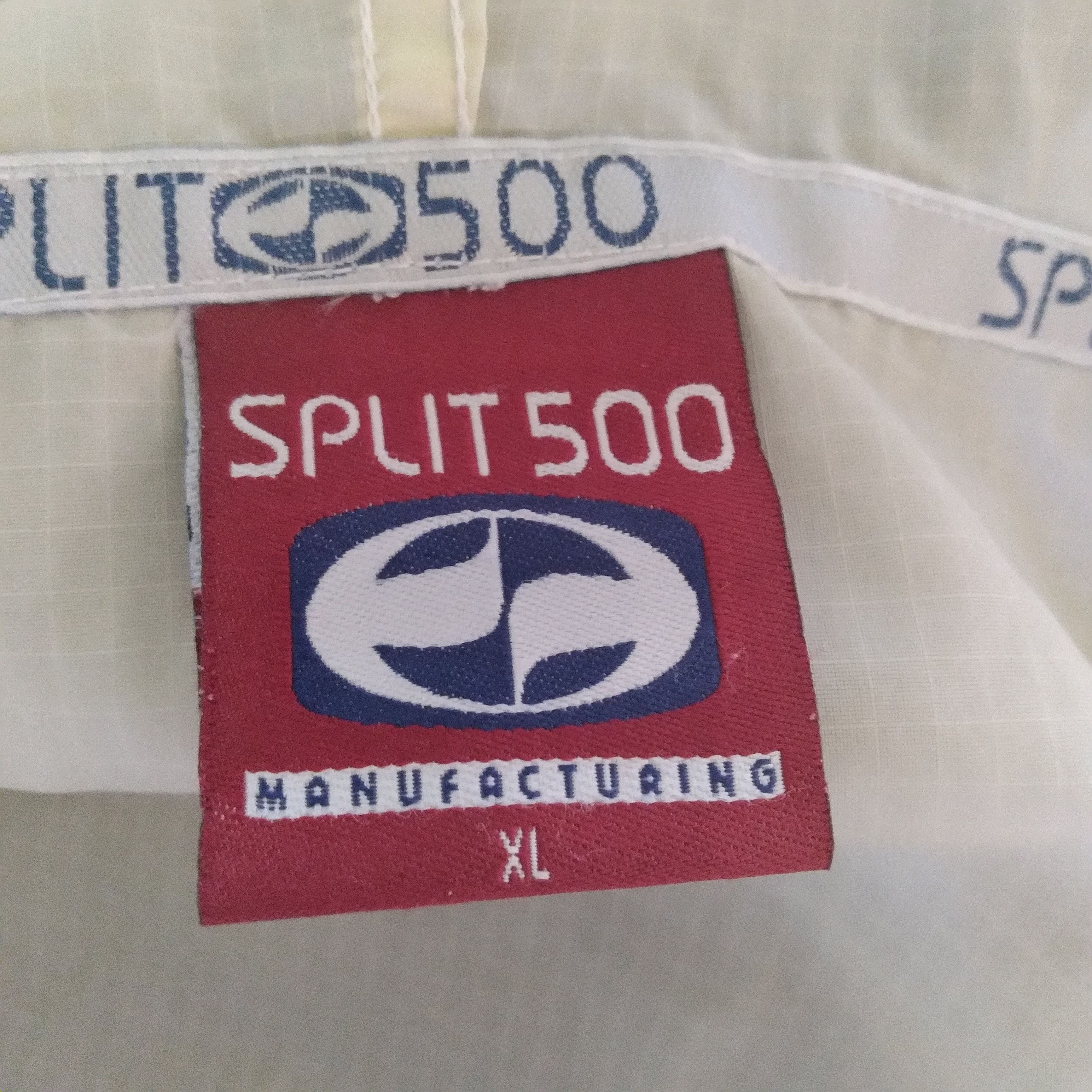 Split Vtg '97 SPLIT 500 Ripstop Nylon Waterproof Jacket 3M Size US XL / EU 56 / 4 - 7 Thumbnail