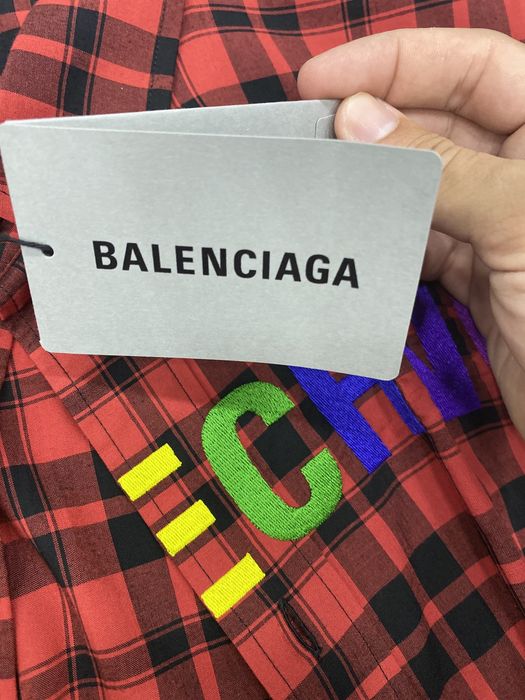 I love outlet techno shirt balenciaga