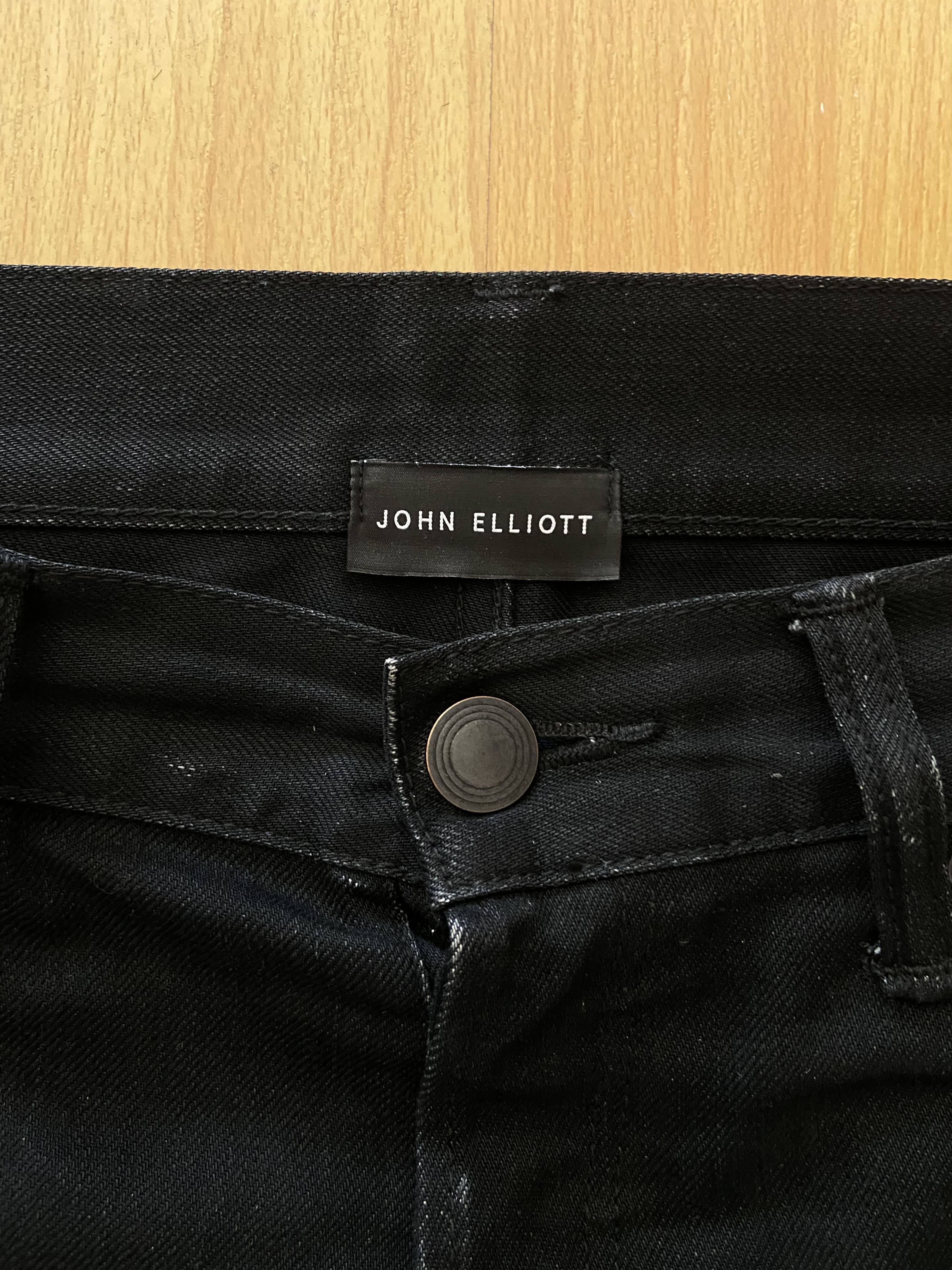 John Elliott John Elliott The Cast 2 Jeans Obsidian Black Size US 30 / EU 46 - 3 Thumbnail