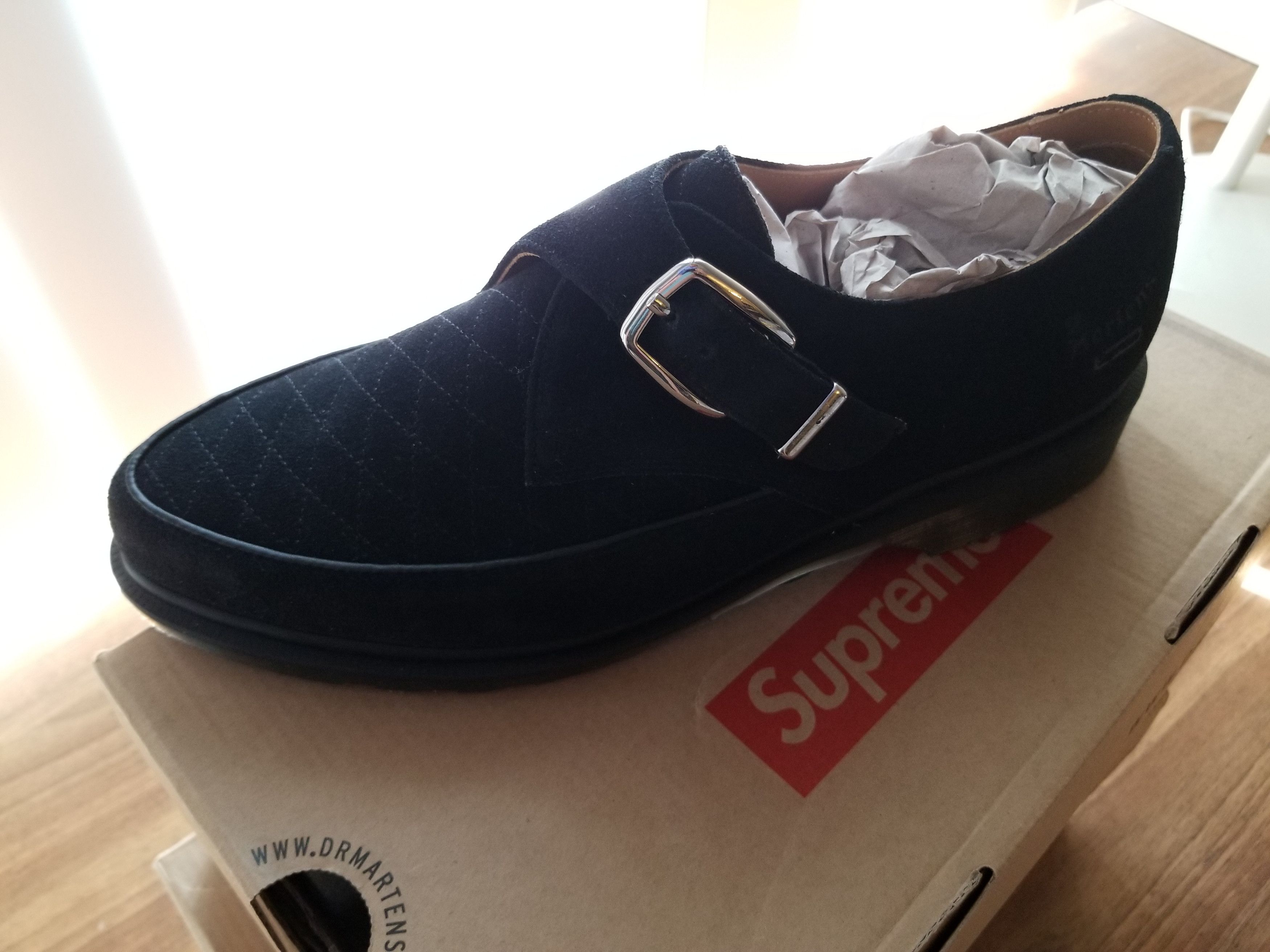 Supreme Supreme X Dr. Martens Rousden Creeper Black | Grailed