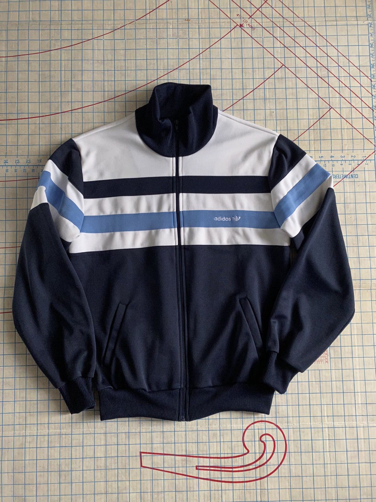 Adidas × Vintage Adidas Vintage 80s Track Jacket Great Condition Size Medium Size US M / EU 48-50 / 2 - 2 Thumbnail