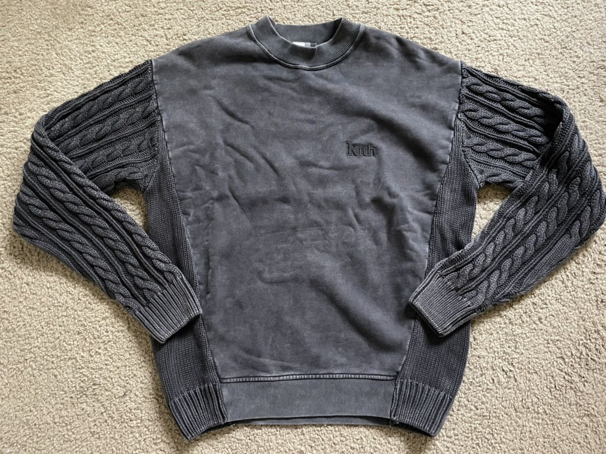 Kith Combo Knit Mockneck | Grailed