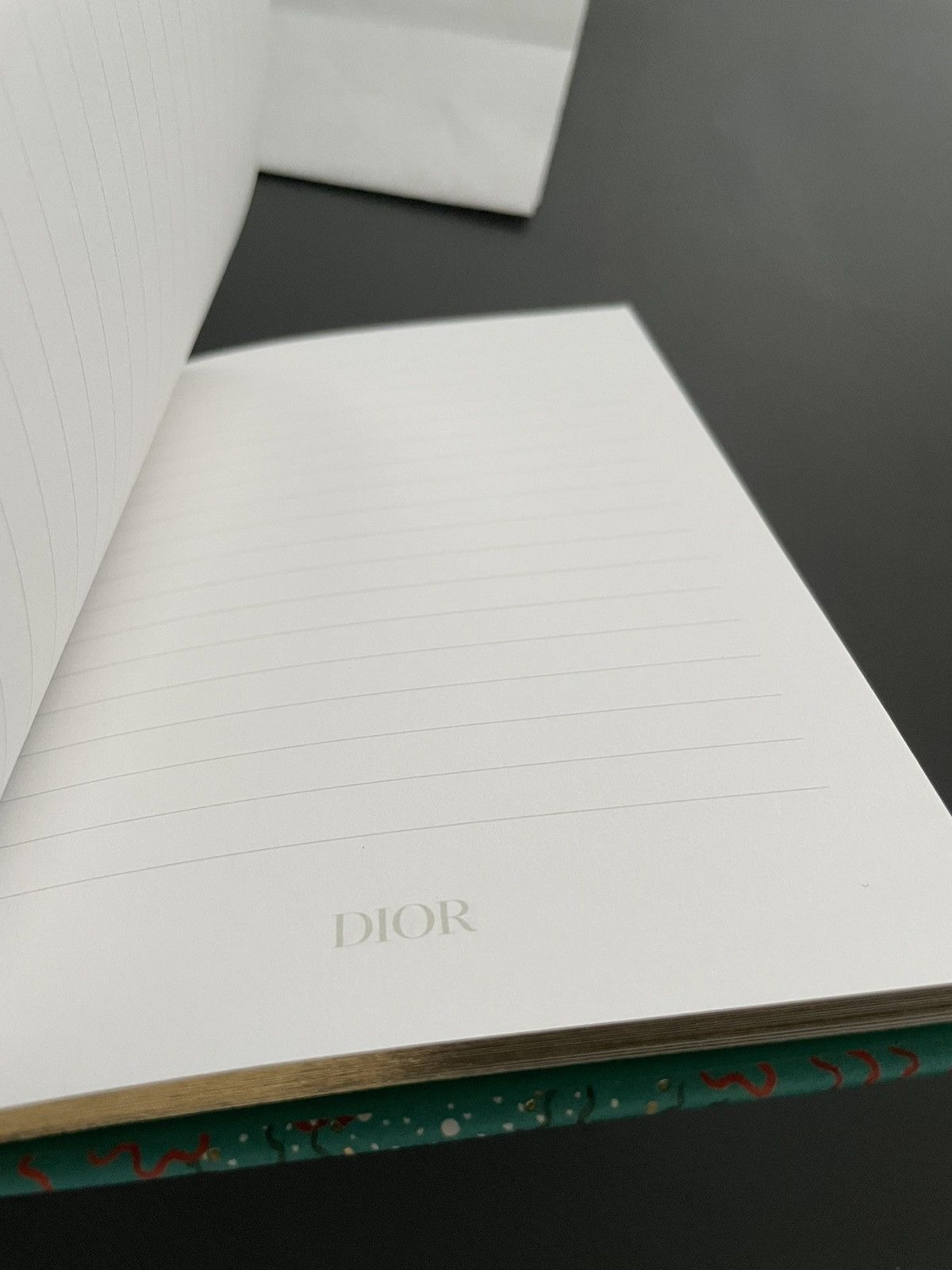 Christian Dior Monsieur × Dior Brand NEW Extremely Rare Not-for-Sale Dior Logo Notebook Size ONE SIZE - 15 Thumbnail