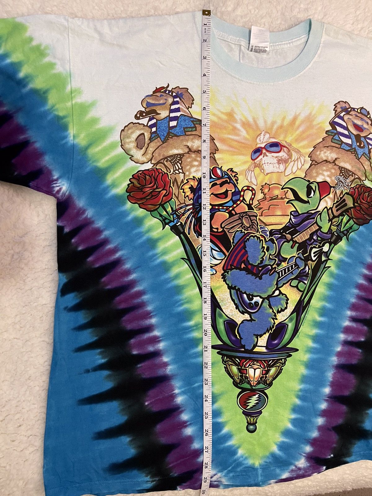 Liquid Blue Liquid Blue Bootleg 1996 Grateful Dead shirt Size US XL / EU 56 / 4 - 4 Thumbnail