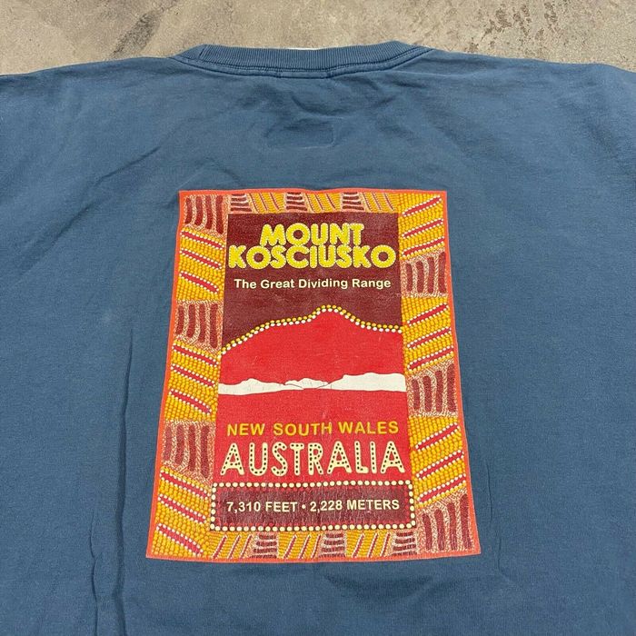 The North Face 90s VTG THE NORTH FACE AUSTRALIA T Shirt Mount Kosciusko ...