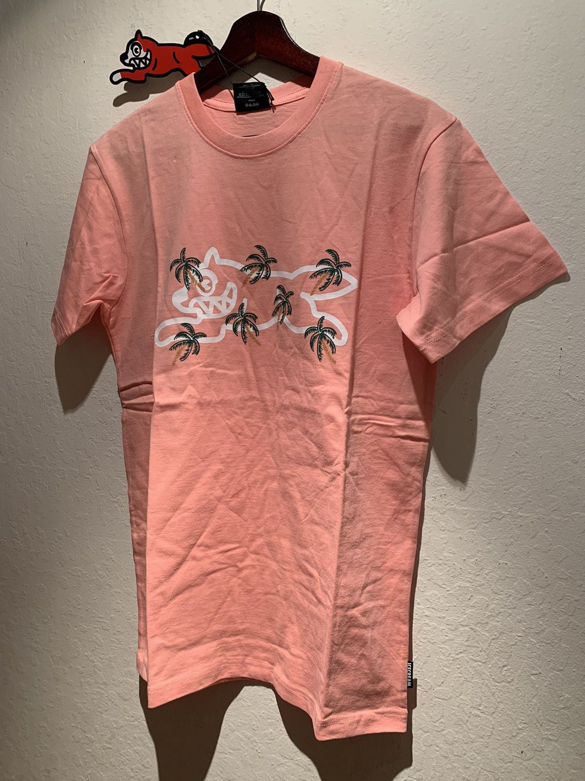 Billionaire Boys Club × Icecream × Pharrell *RARE* New Ice Cream BBC Running Dog Palm Trees Shirt -Small Size US S / EU 44-46 / 1 - 1 Thumbnail