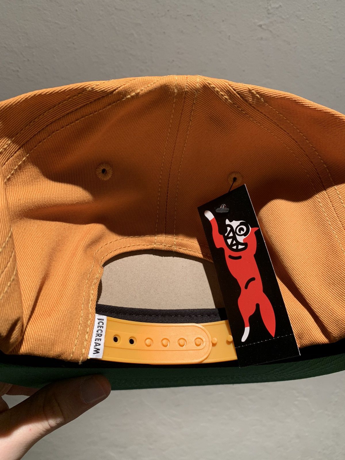 Billionaire Boys Club × Icecream × Pharrell *RARE* New Ice Cream BBC Spin Cycle Cone SnapBack Hat Size ONE SIZE - 3 Thumbnail