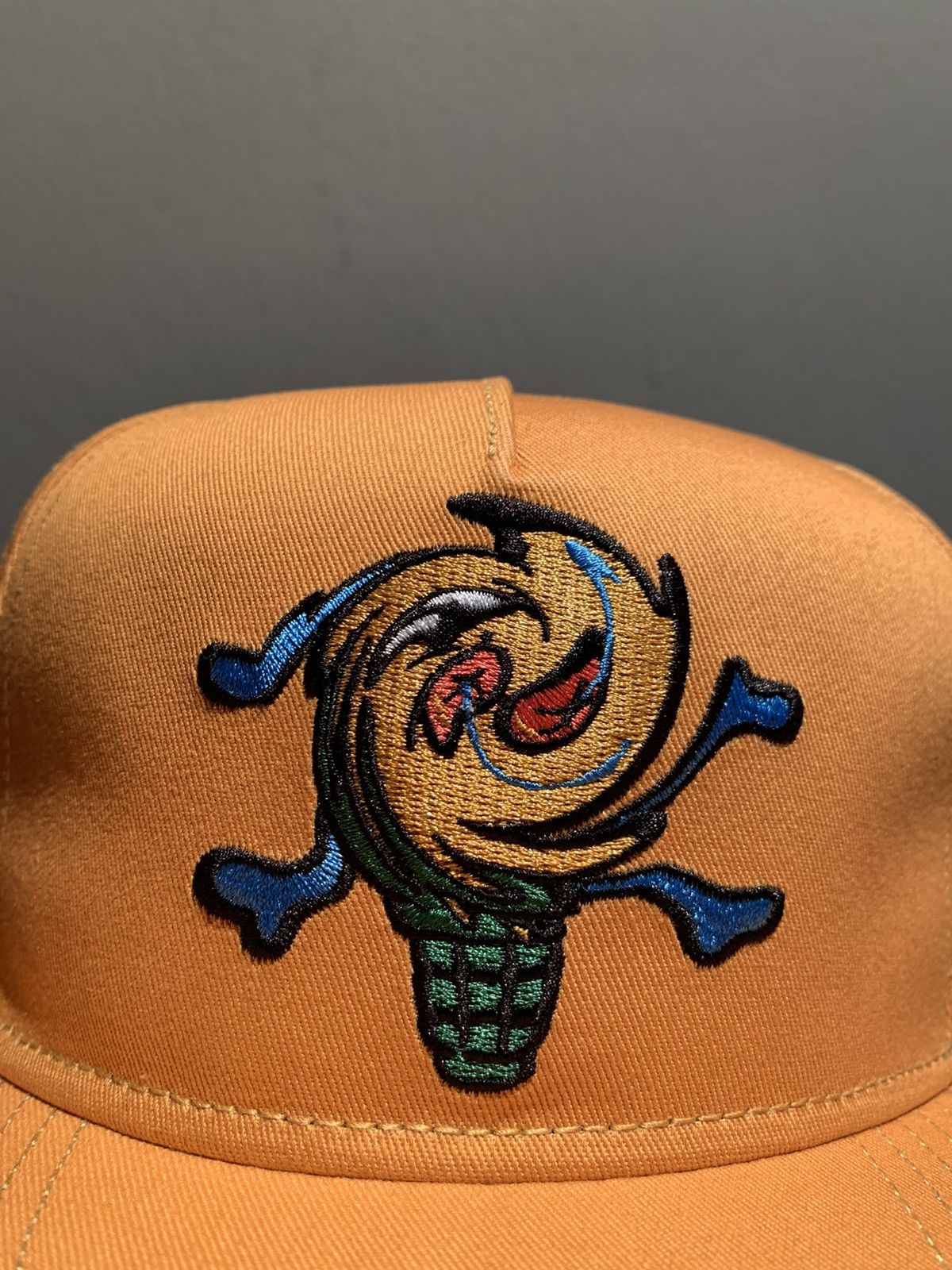 Billionaire Boys Club × Icecream × Pharrell *RARE* New Ice Cream BBC Spin Cycle Cone SnapBack Hat Size ONE SIZE - 2 Thumbnail