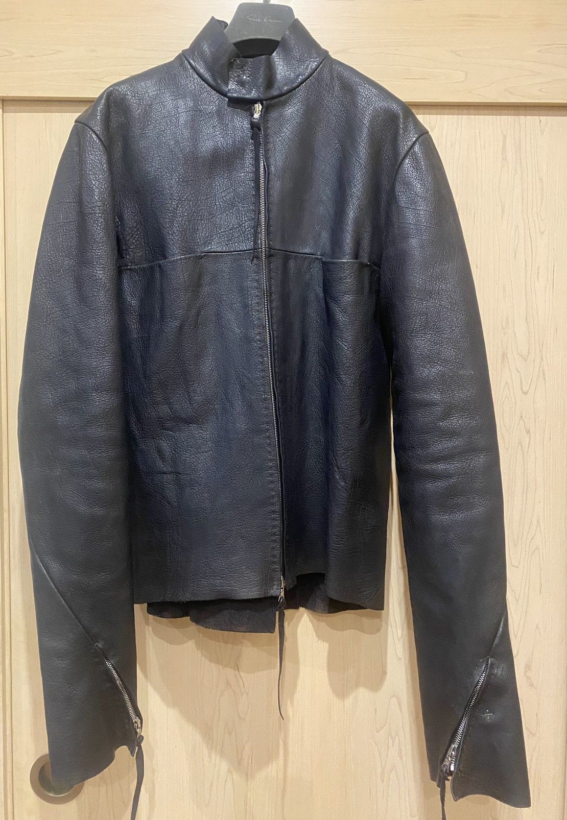 Ma+ Maurizio Amadei heavy horse leather jacket | Grailed