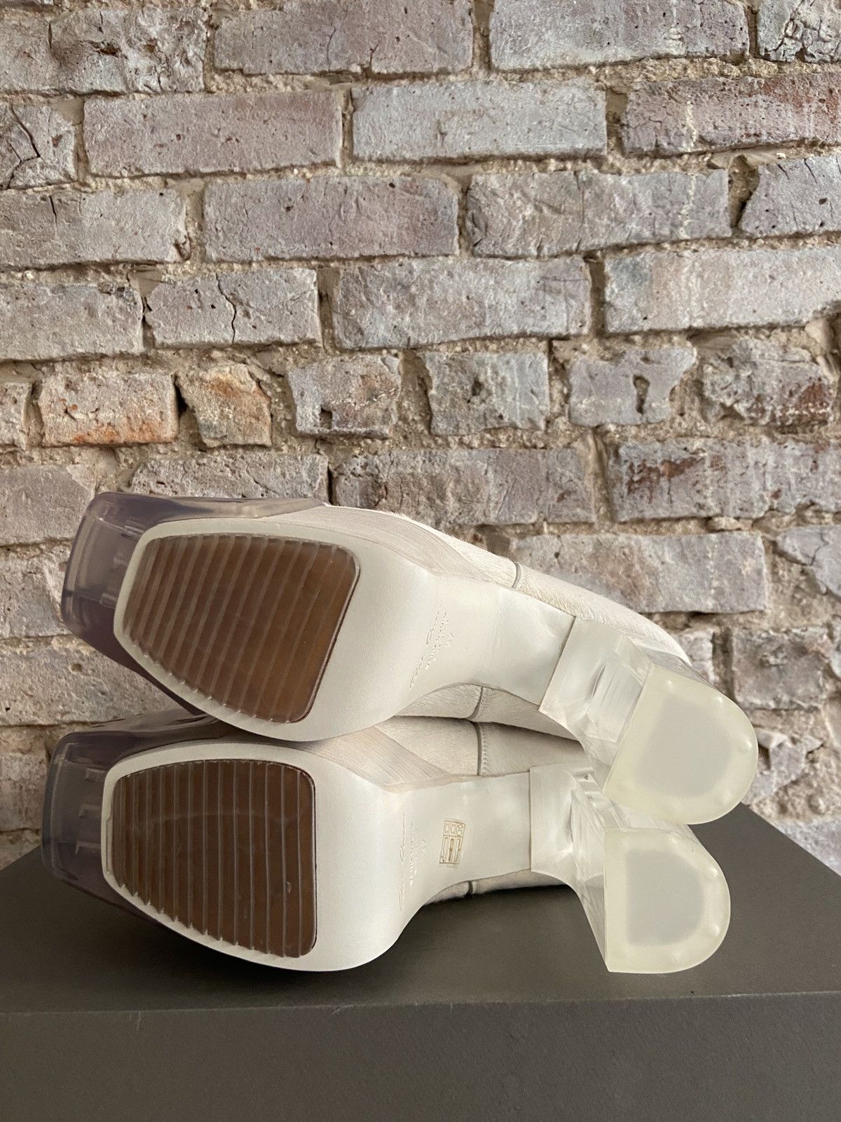 Rick Owens Rick Owens S/S20 Tecuatl Cowhair Kowboy Kiss Heel Size US 5 / EU 37 - 12 Thumbnail