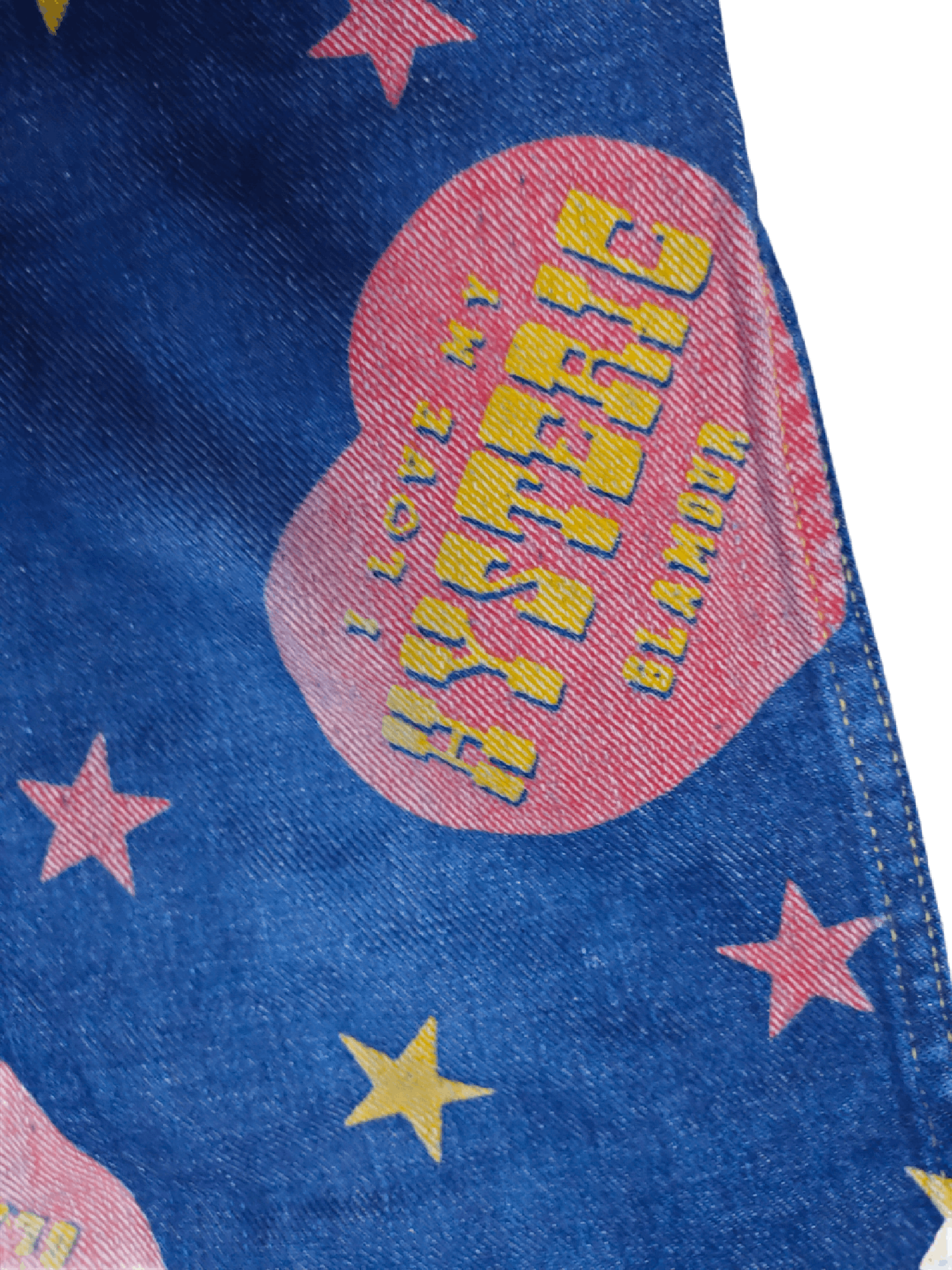 Hysteric Glamour 🔥HYSTERIC GLAMOUR FULLPRINTS BLUE DENIM'S Size US 28 / EU 44 - 8 Thumbnail