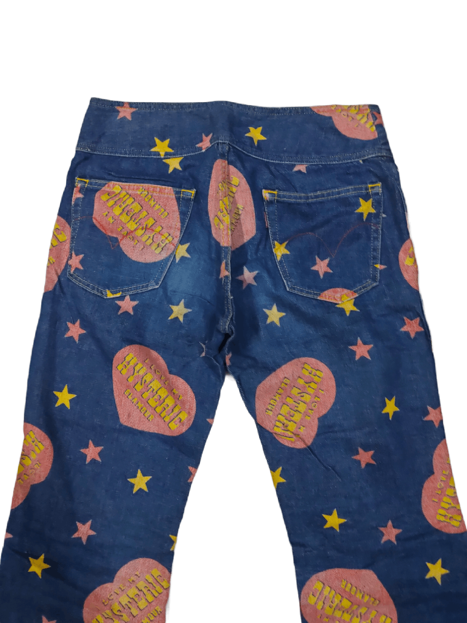 Hysteric Glamour 🔥HYSTERIC GLAMOUR FULLPRINTS BLUE DENIM'S Size US 28 / EU 44 - 4 Thumbnail