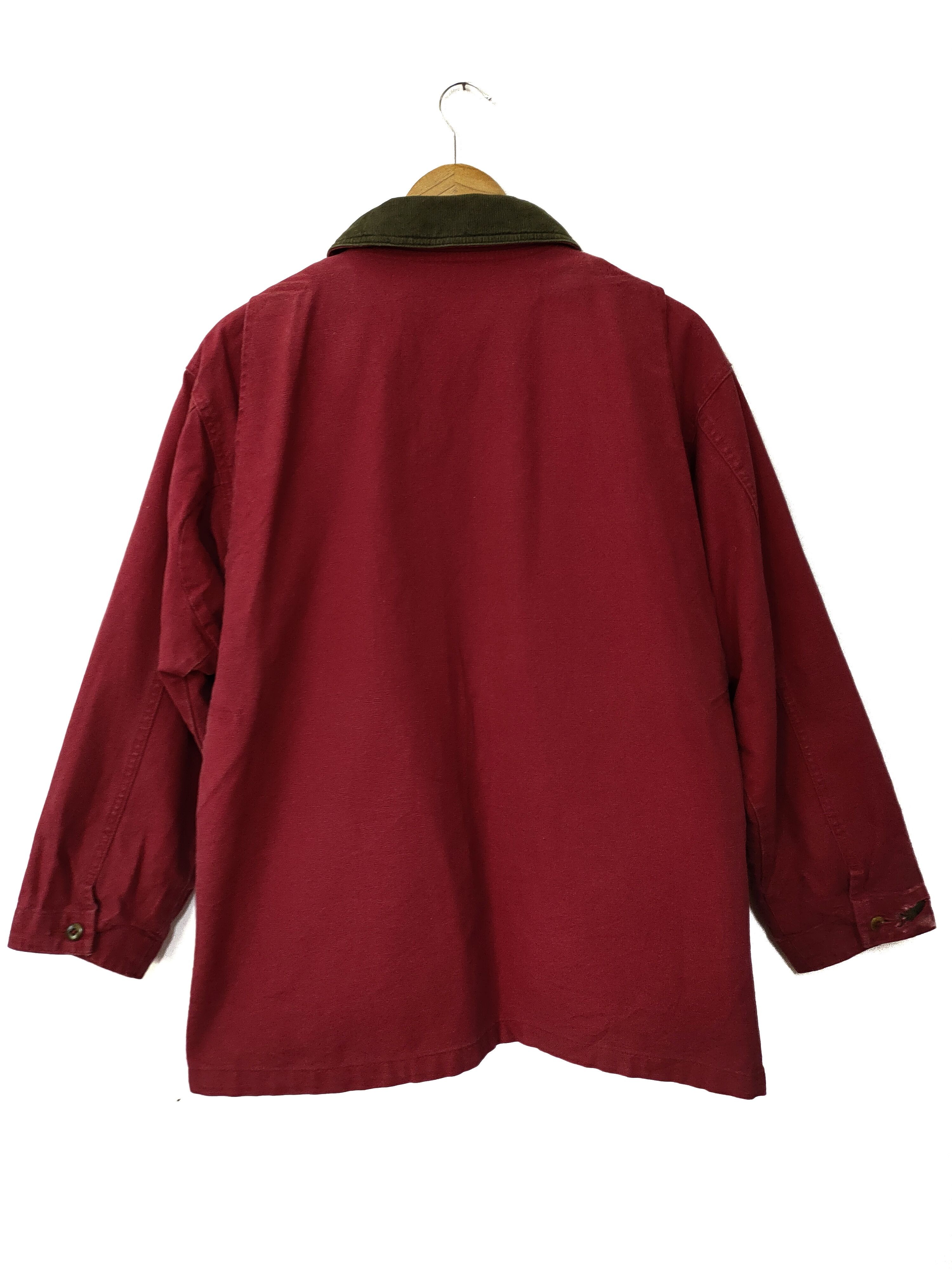 L.L. Bean × Vintage VTG L.L BEAN RED CHERRY CHORE JACKETS Size US M / EU 48-50 / 2 - 5 Thumbnail