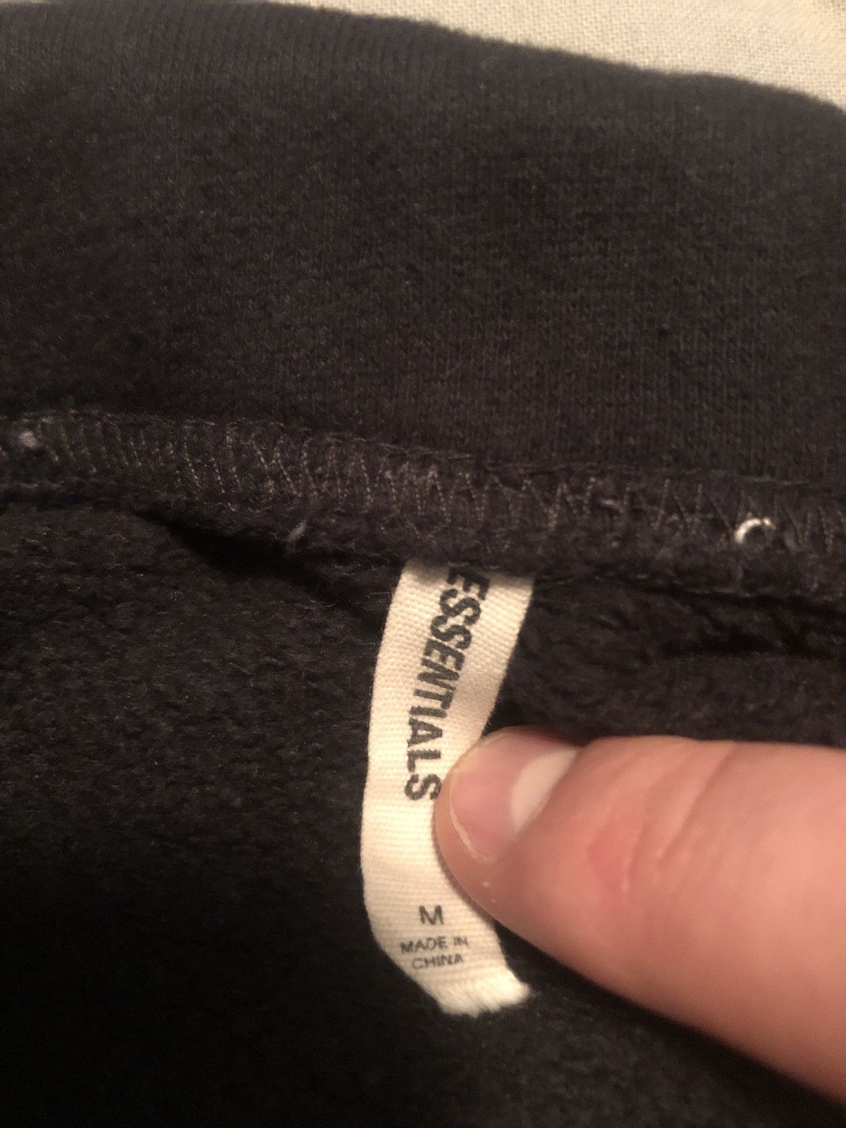Fear of God Fear of God Essentials Sweatpants Joggers Black Og 2018 - M Size US 32 / EU 48 - 9 Thumbnail