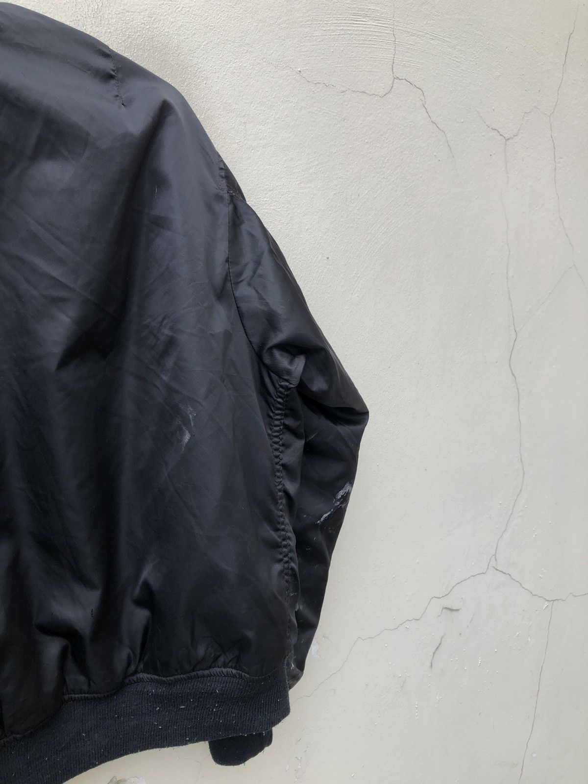 Uniqlo × Vintage Vintage 90s Uniqlo Painter Black MA-1 Bomber Jacket Size US M / EU 48-50 / 2 - 14 Thumbnail