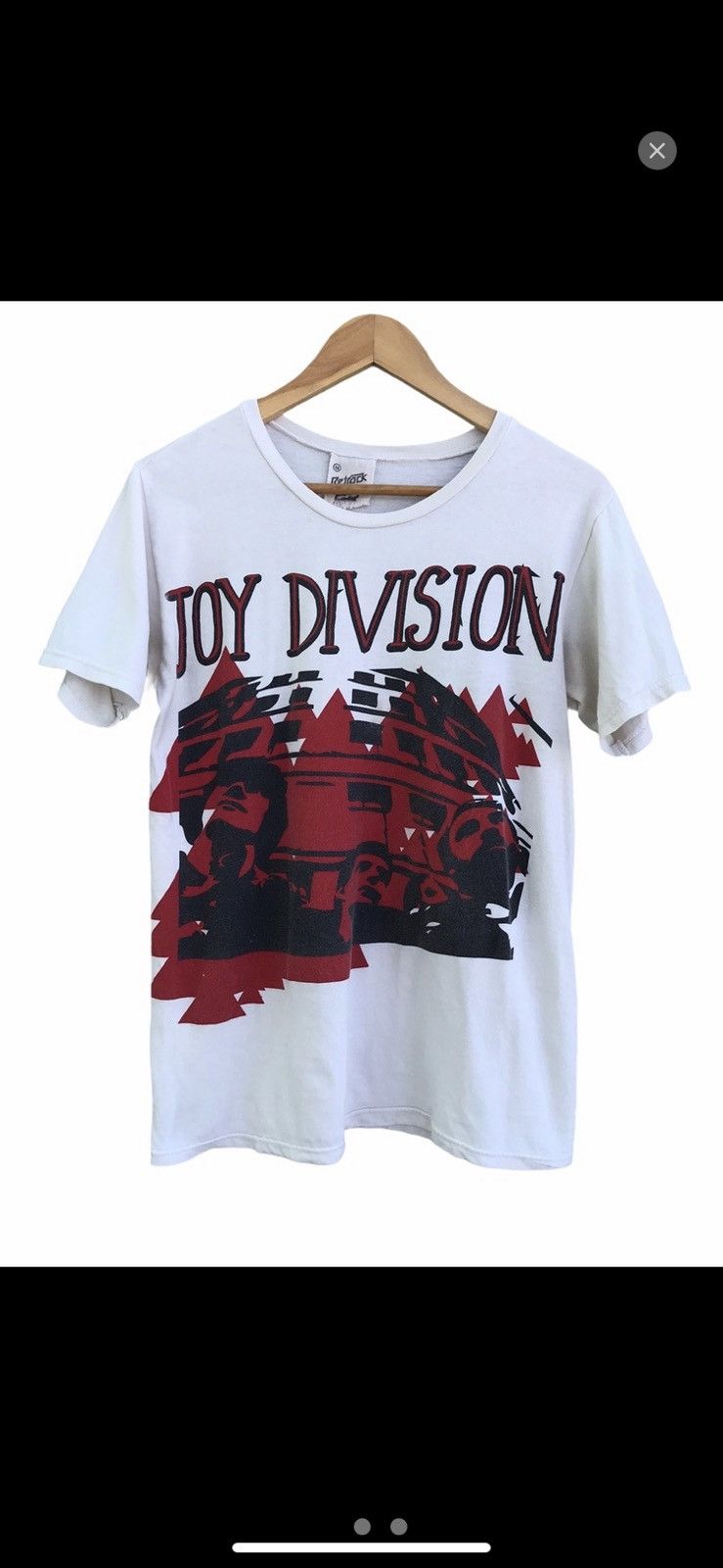 Joy Division Band Tee By Designer Retrock