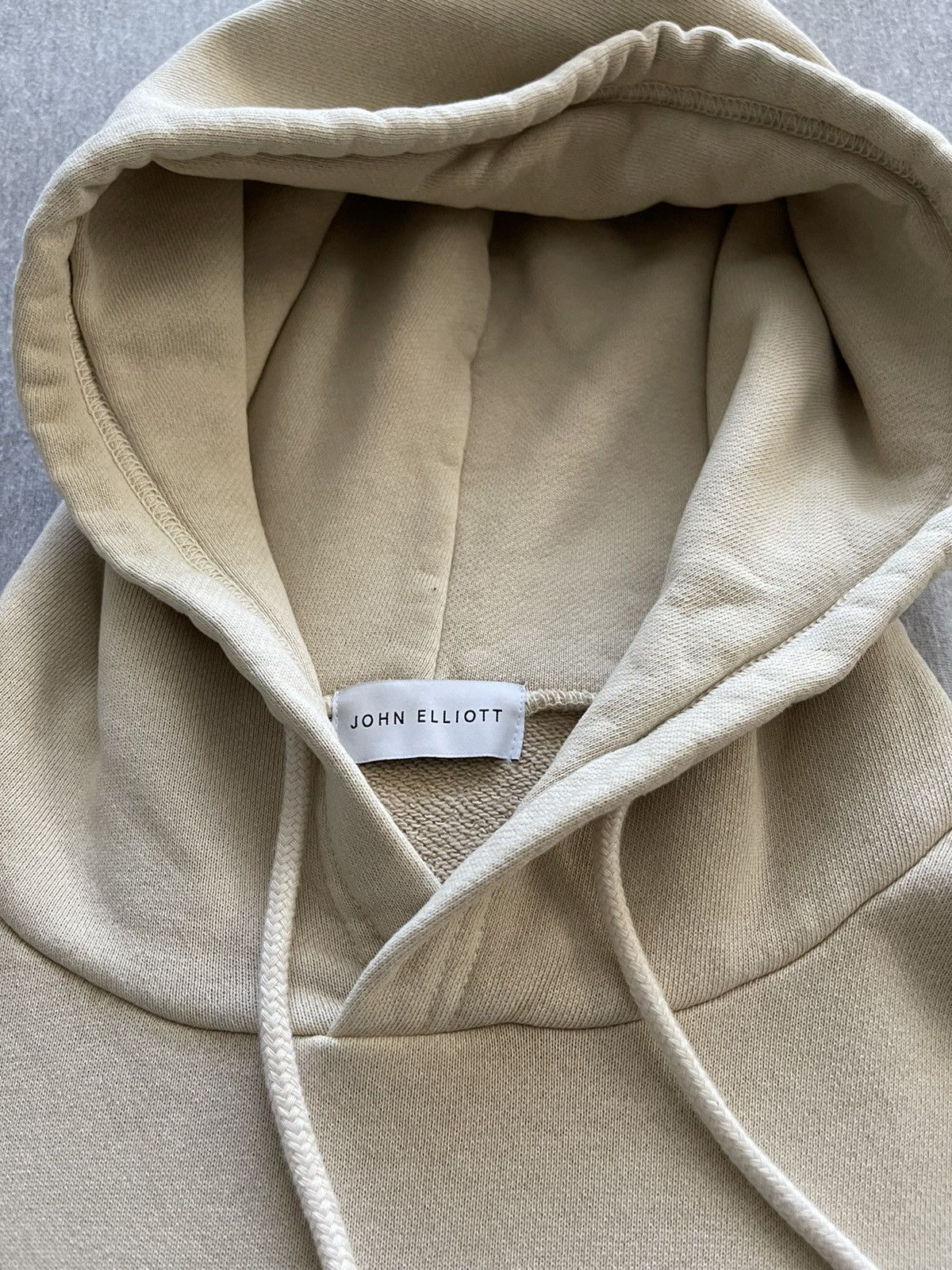 John Elliott John Elliott Loose stitch Beach Hoodie Dune Size US L / EU 52-54 / 3 - 3 Thumbnail