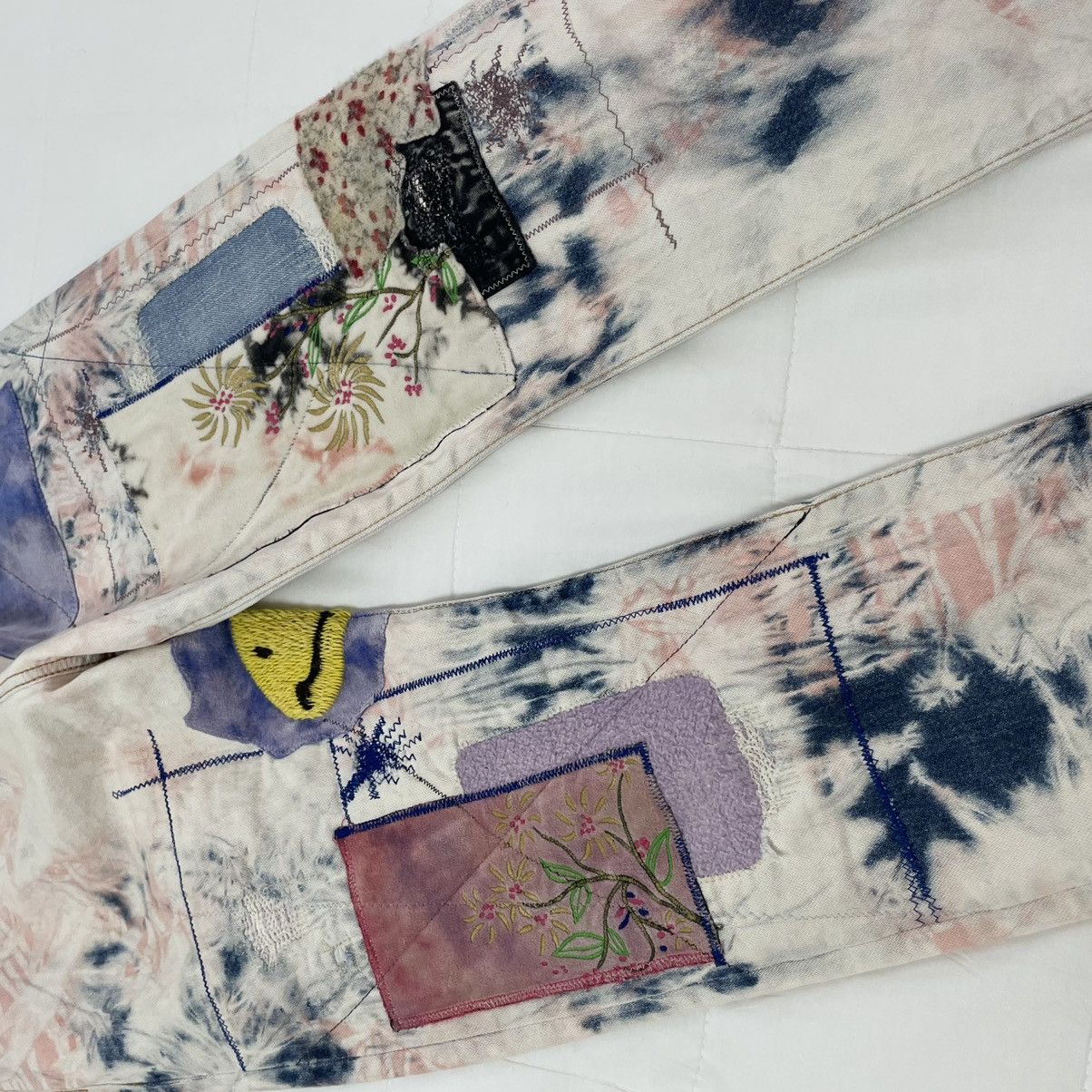 Kapital Kountry Kapital kountry tie dye denim embroidered jeans Size US 32 / EU 48 - 5 Thumbnail