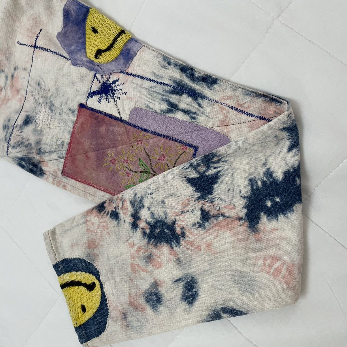 Kapital Kountry Kapital kountry tie dye denim embroidered jeans Size US 32 / EU 48 - 7 Thumbnail