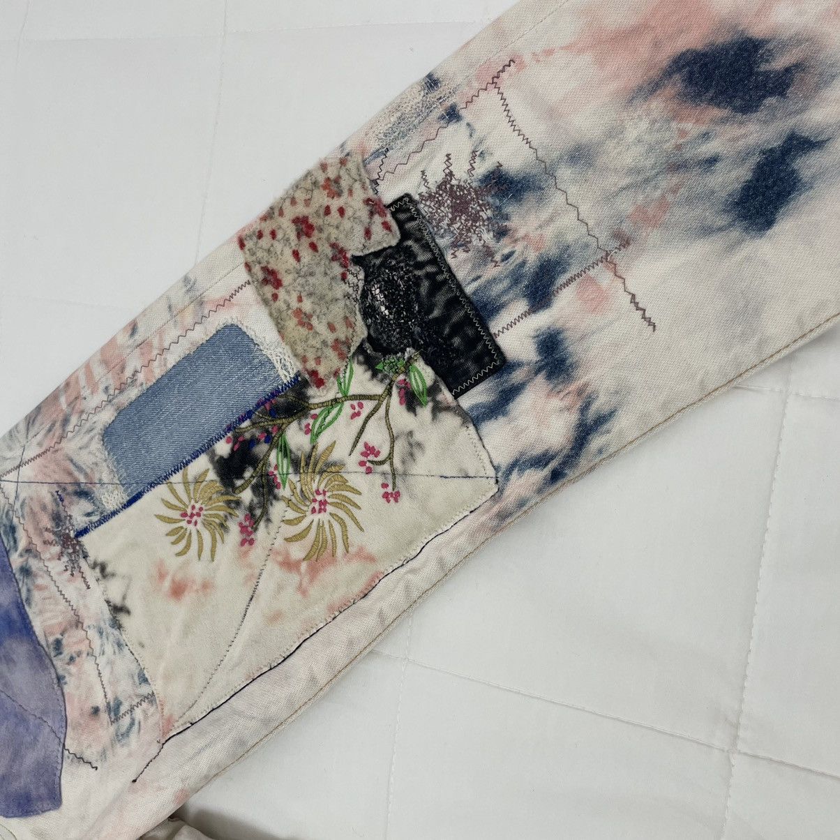 Kapital Kountry Kapital kountry tie dye denim embroidered jeans Size US 32 / EU 48 - 6 Thumbnail