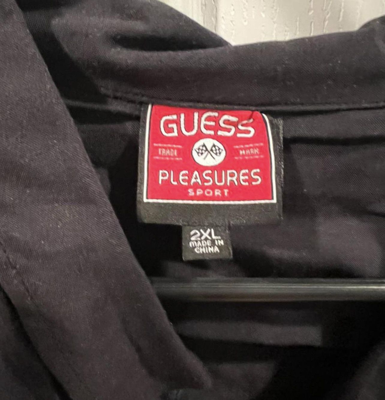Pleasures x GUESS button up