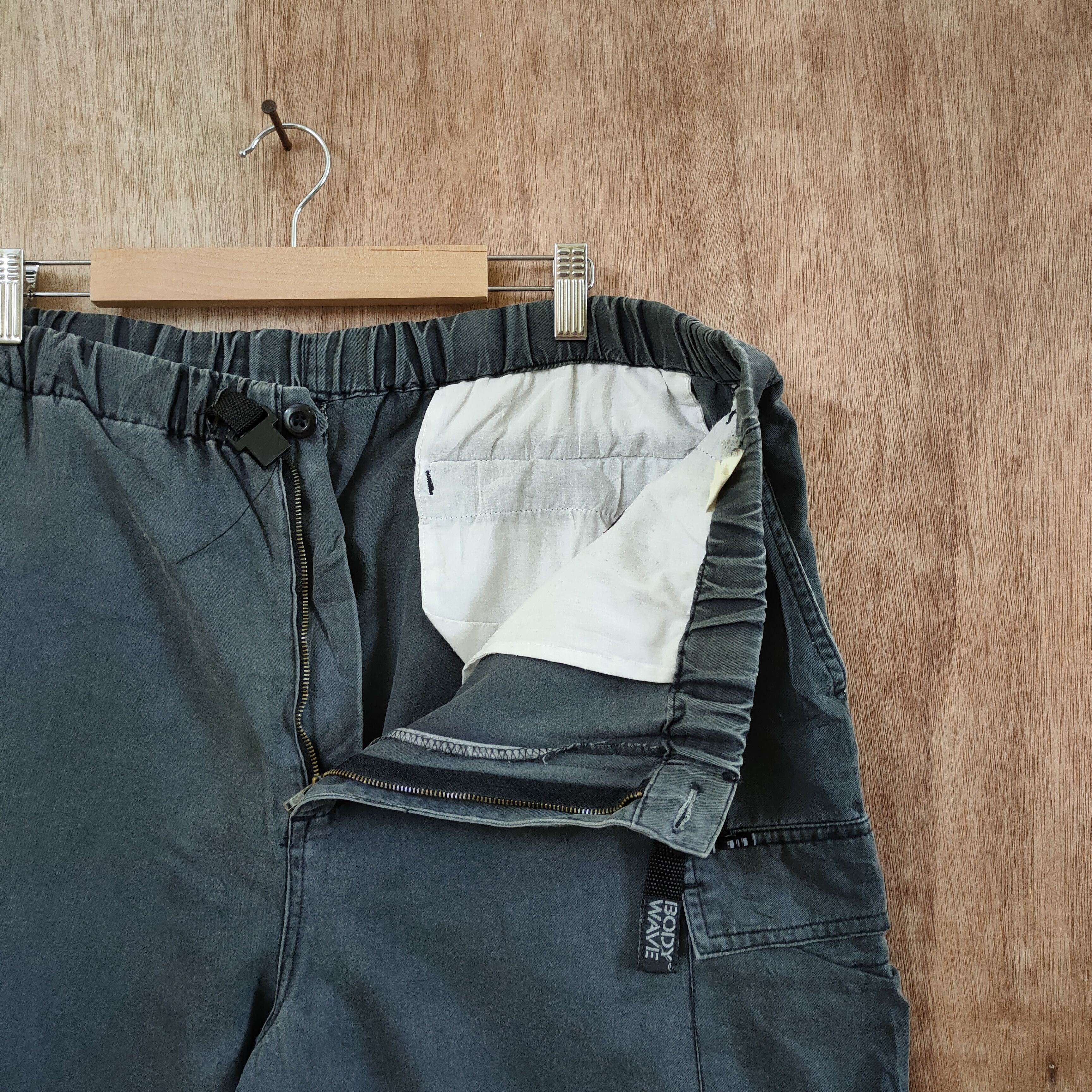 Japanese Brand × Vintage VINTAGE BODY WAVE WORKWEAR CARGO PANTS Size US 34 / EU 50 - 6 Thumbnail