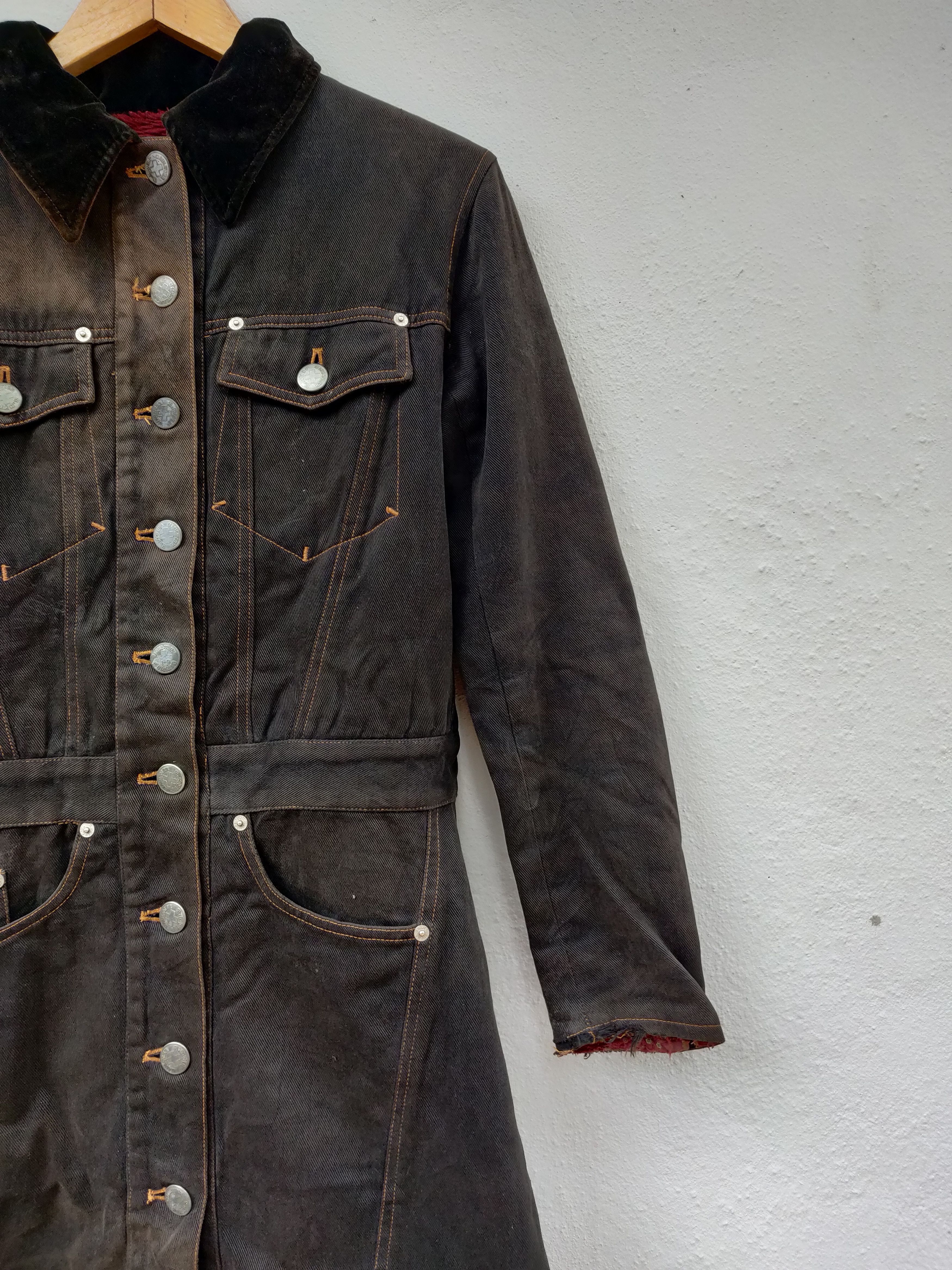 Gaultier Homme Objet × Jean Paul Gaultier gaultier punk cargo button down femme Size US XXS / EU 40 - 4 Thumbnail