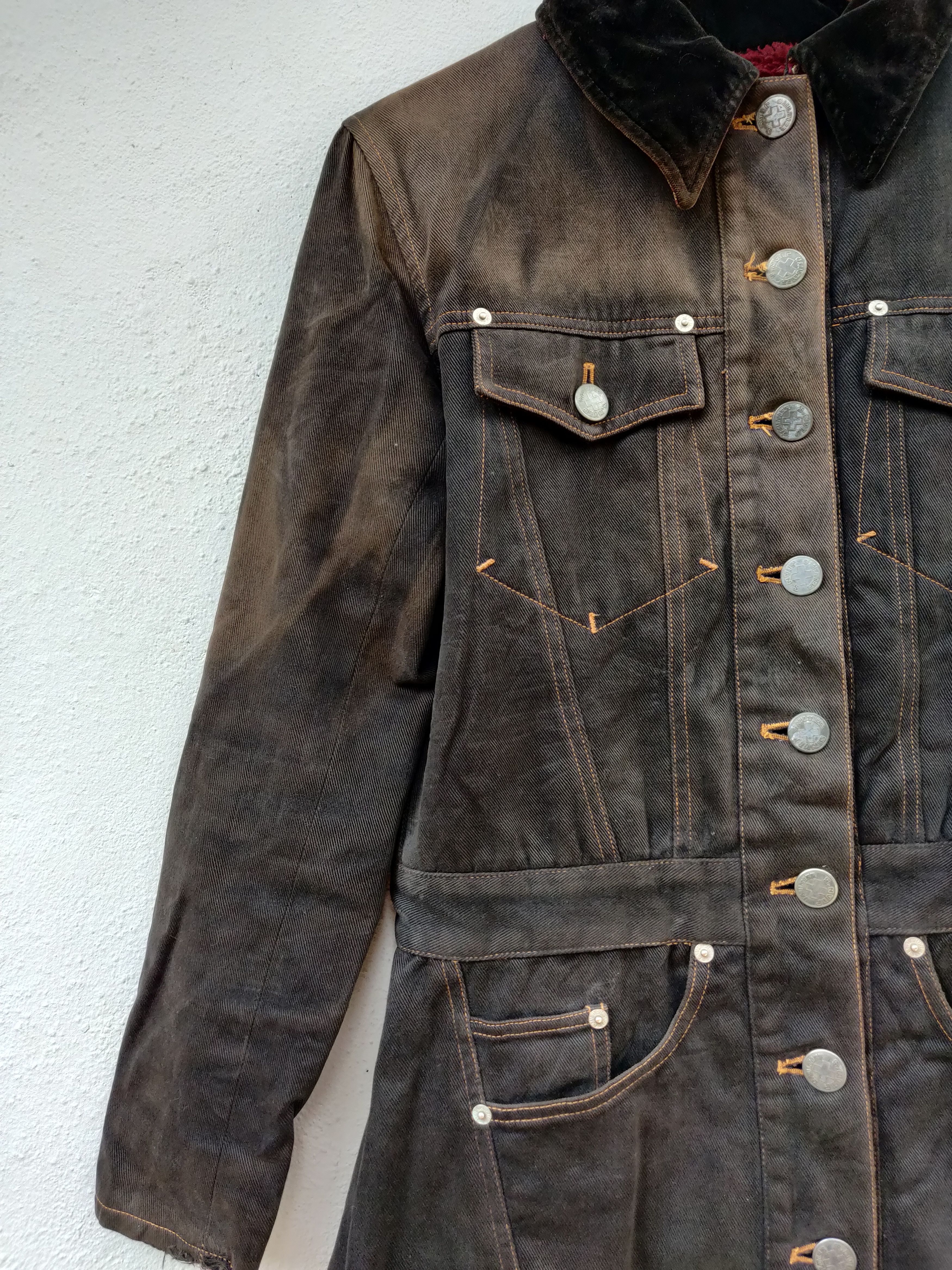 Gaultier Homme Objet × Jean Paul Gaultier gaultier punk cargo button down femme Size US XXS / EU 40 - 3 Thumbnail