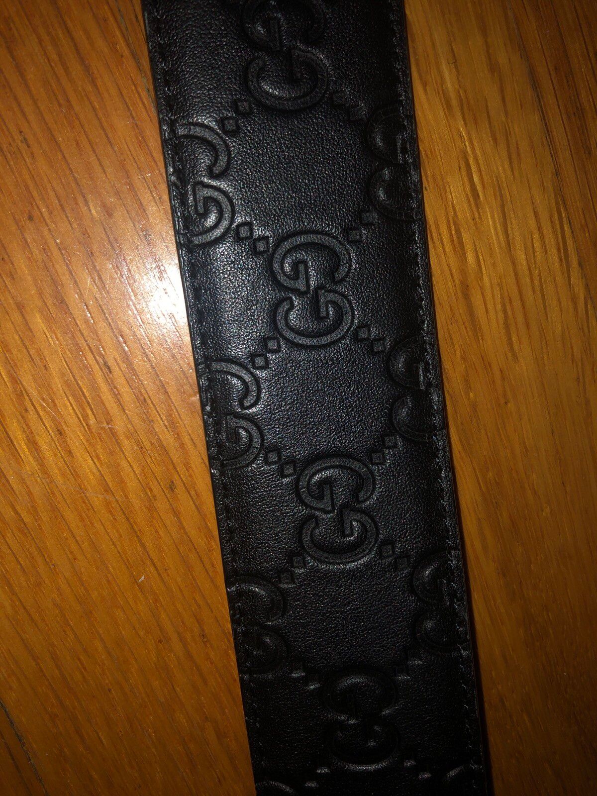 Gucci Gucci Signature Leather Belt Size 36 - 3 Thumbnail