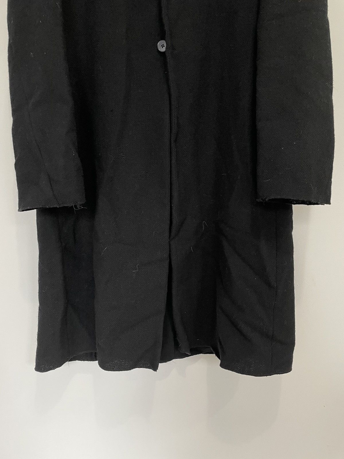 Ma+ VICUNA WOOL BASKETWEAVE HIGH NECK LONG COAT Size US M / EU 48-50 / 2 - 7 Thumbnail