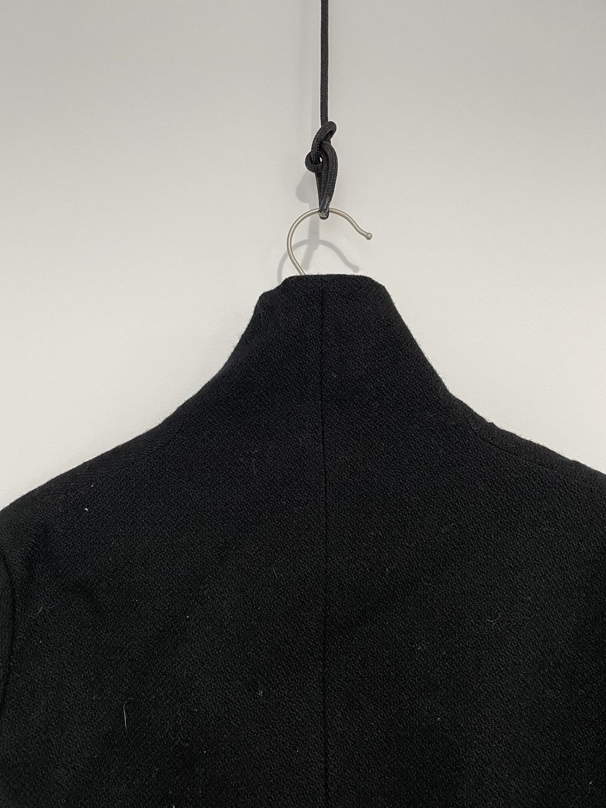 Ma+ VICUNA WOOL BASKETWEAVE HIGH NECK LONG COAT Size US M / EU 48-50 / 2 - 14 Thumbnail