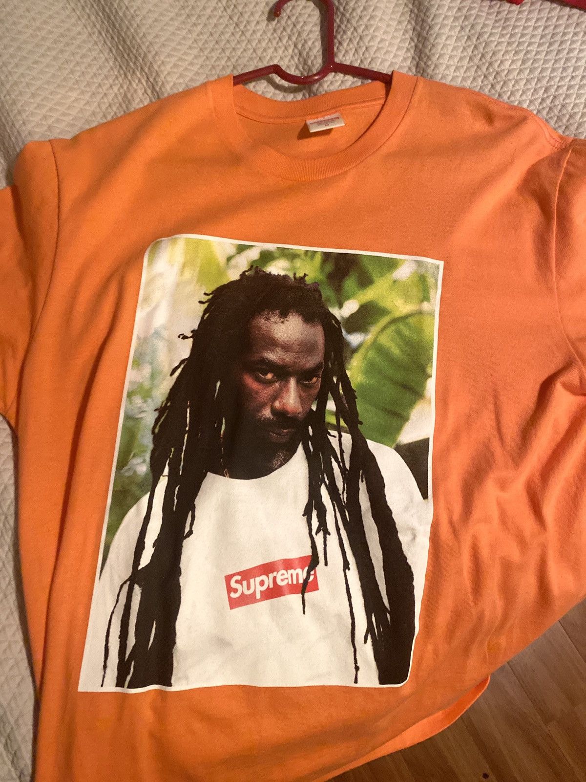 Supreme buju banton t shirt online