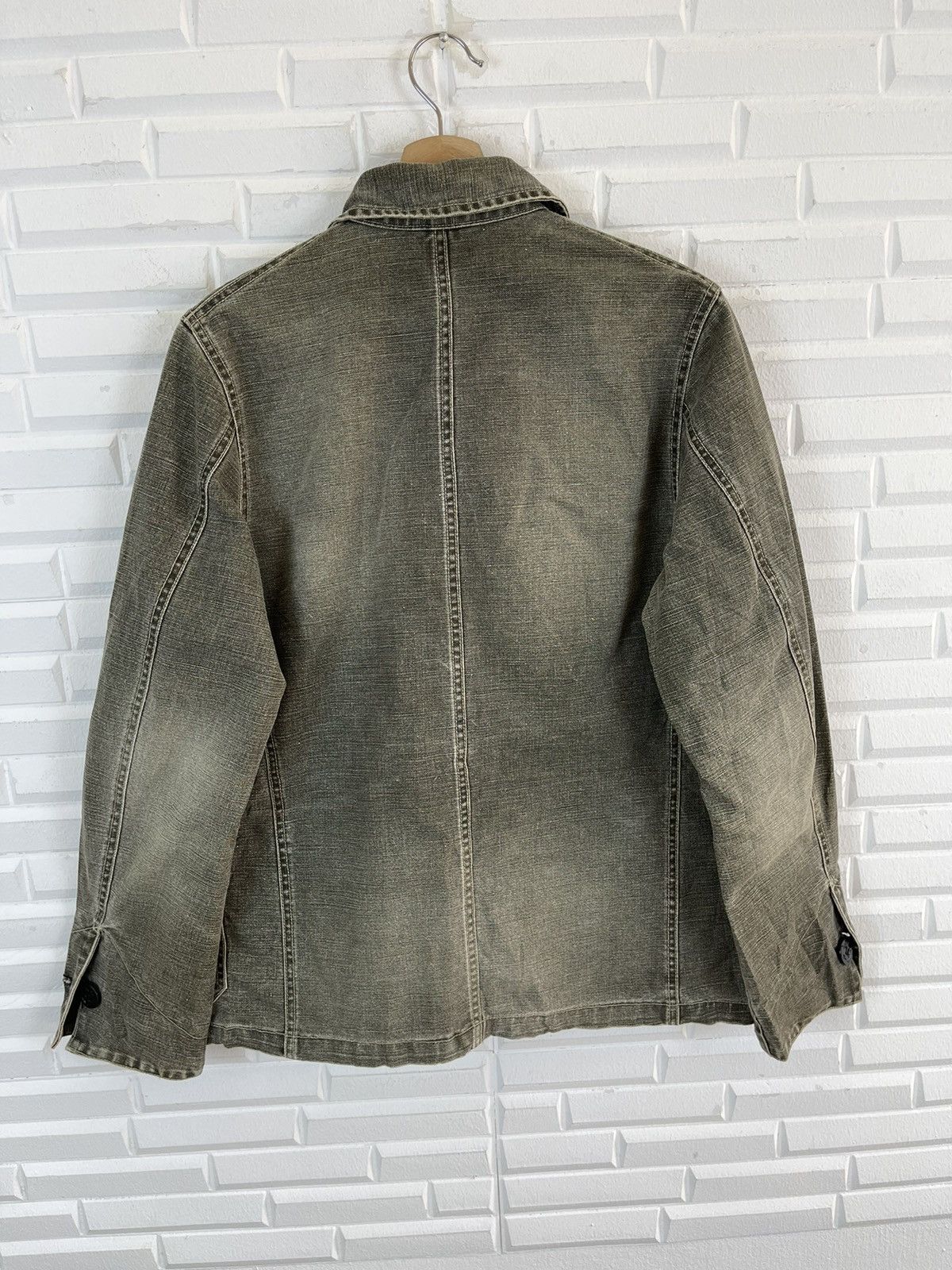 Japanese Brand 90’s Denim GOWEST Chore Worker Military Outdoor Japan Size US M / EU 48-50 / 2 - 3 Thumbnail