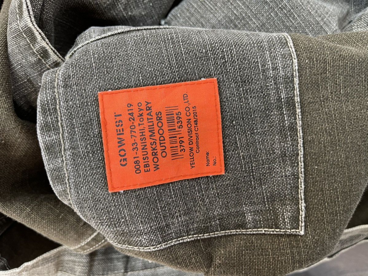 Japanese Brand 90’s Denim GOWEST Chore Worker Military Outdoor Japan Size US M / EU 48-50 / 2 - 5 Thumbnail
