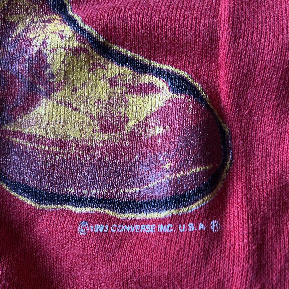 Converse × Vintage vintage 90s converse sweatshirt Size US M / EU 48-50 / 2 - 5 Thumbnail