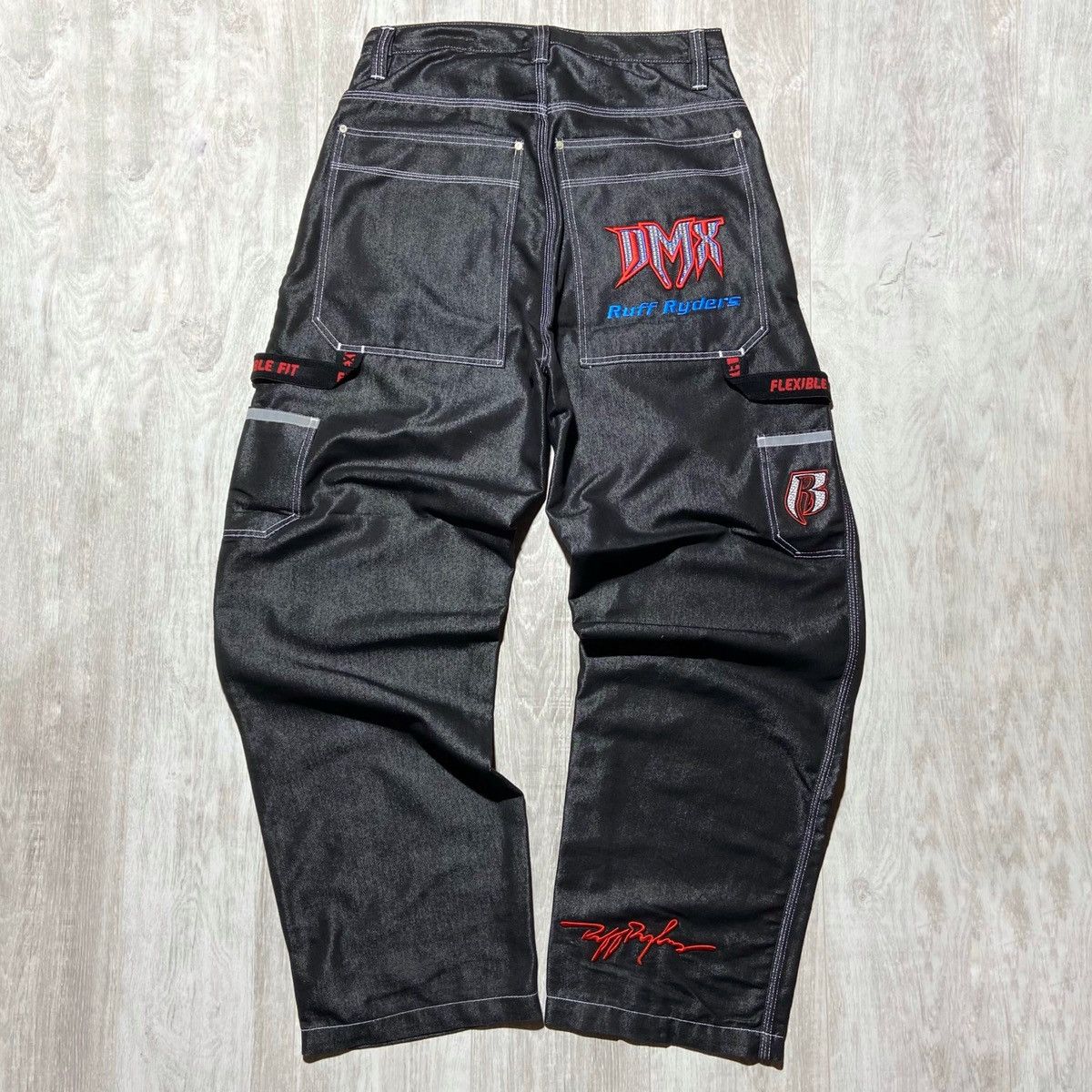 Ruff Ryders × Streetwear × Vintage Vintage Ruff Ryders DMX Rap Baggy ...