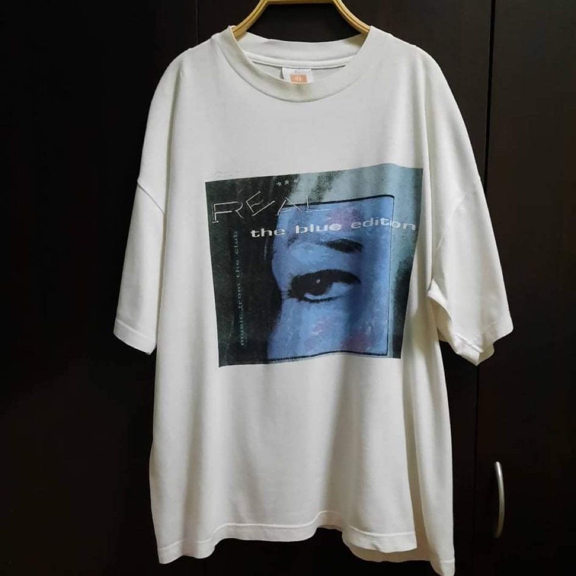 Band Tees × Vintage Rare Vintage 90s Real - Music From The Club - Blue Edition Size US XL / EU 56 / 4 - 2 Thumbnail