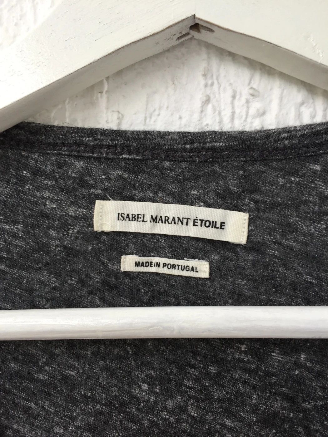 Isabel Marant gray rolled sleeve tee Size US M / EU 48-50 / 2 - 4 Thumbnail