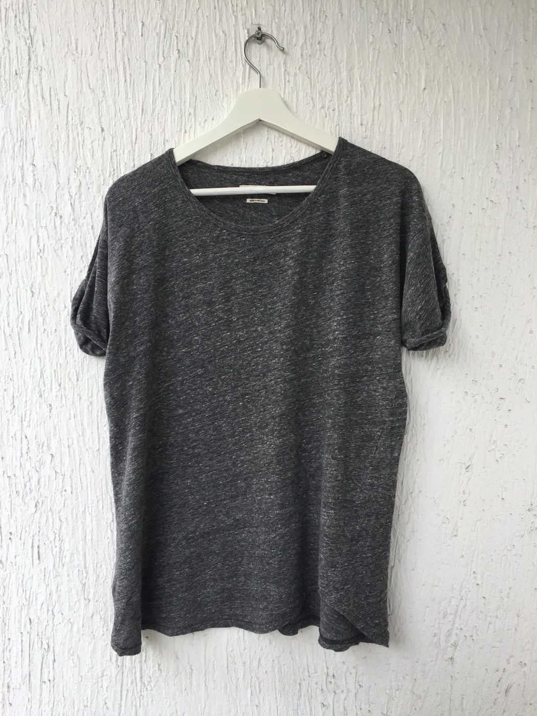 Isabel Marant gray rolled sleeve tee Size US M / EU 48-50 / 2 - 1 Thumbnail