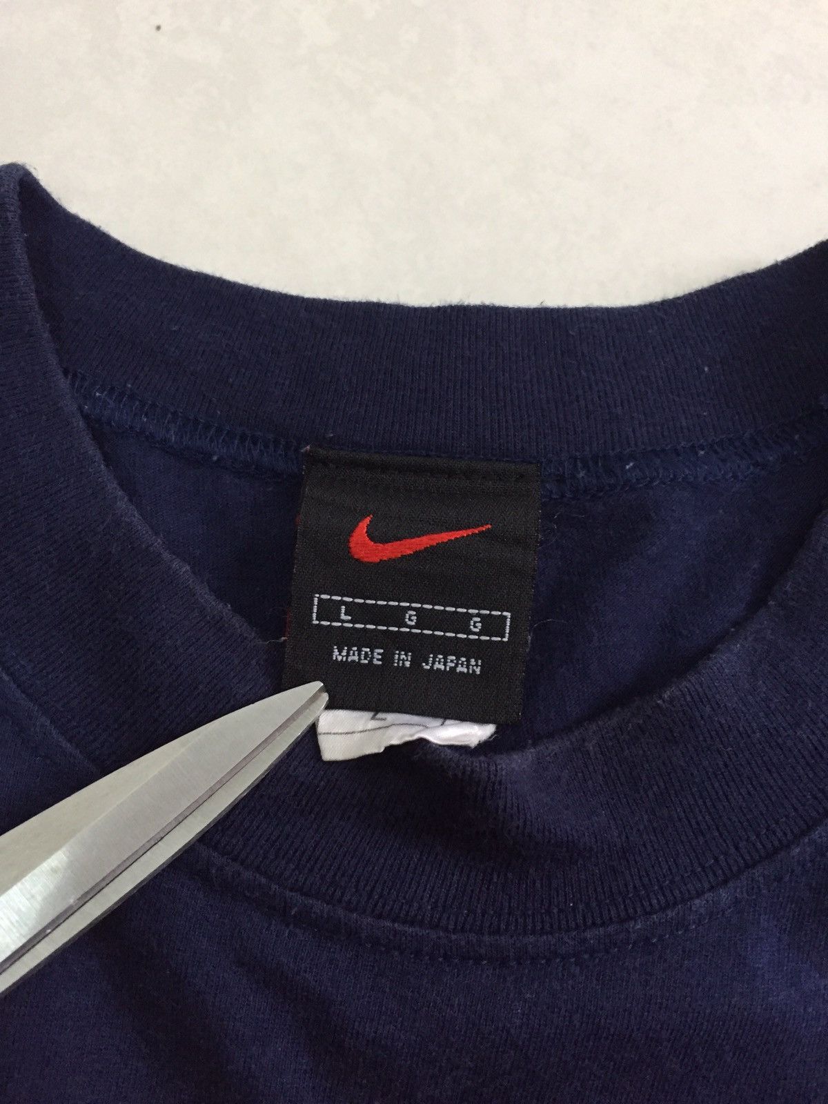 Nike Vintage NIKE Shirt/single-stitch/made in Japan Size US M / EU 48-50 / 2 - 11 Thumbnail