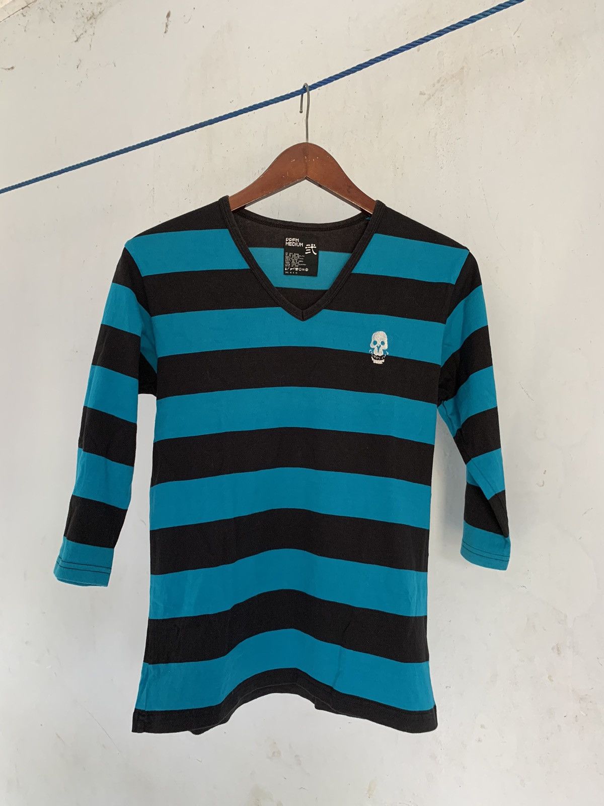 Japanese Brand 💸BINDINGOFFER💸PPFM STRIP REGLAN SKULL Size US M / EU 48-50 / 2 - 1 Thumbnail