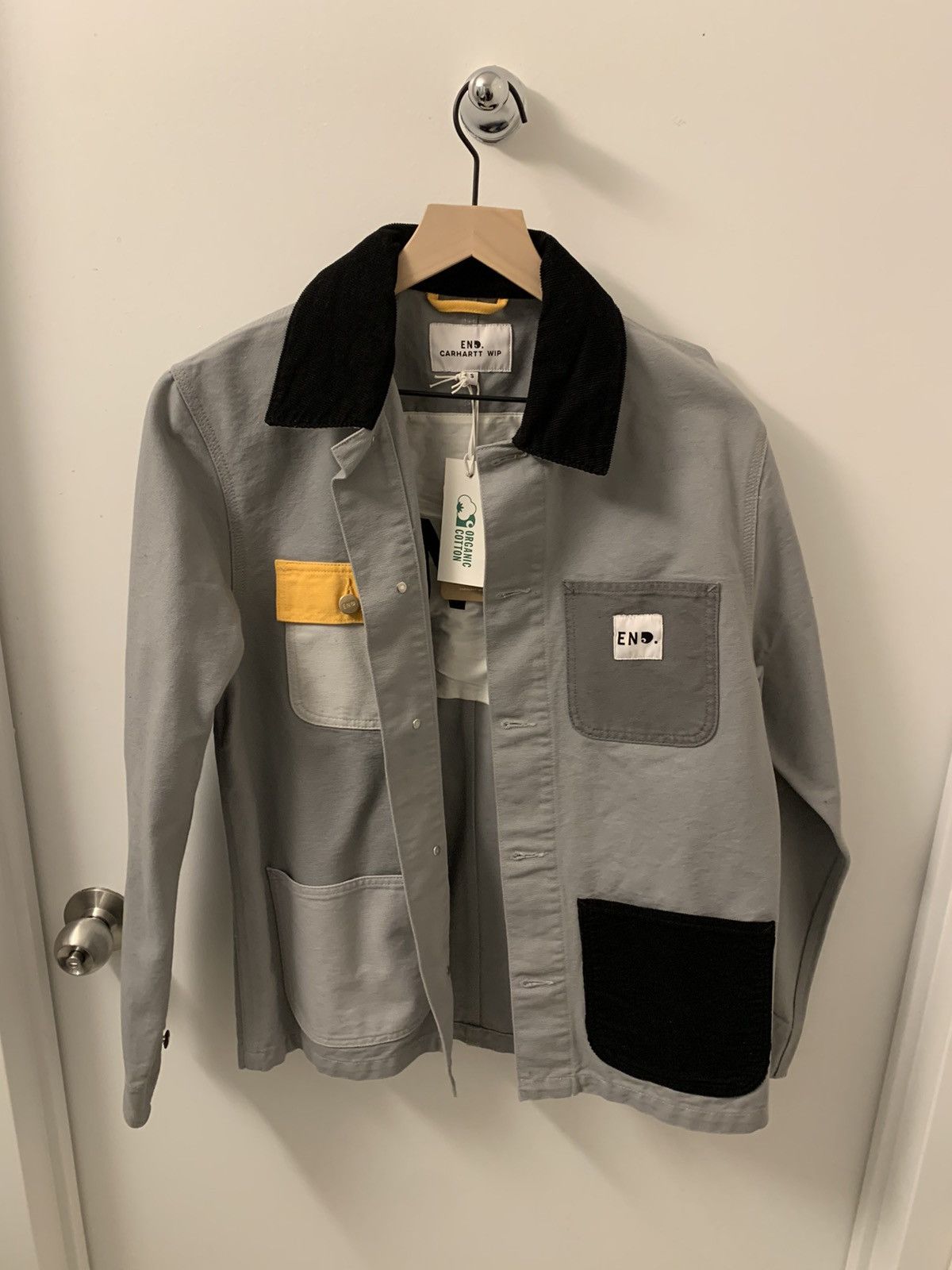 肩幅46cmEND. X CARHARTT WIP MICHIGAN CHORE COAT - カバーオール