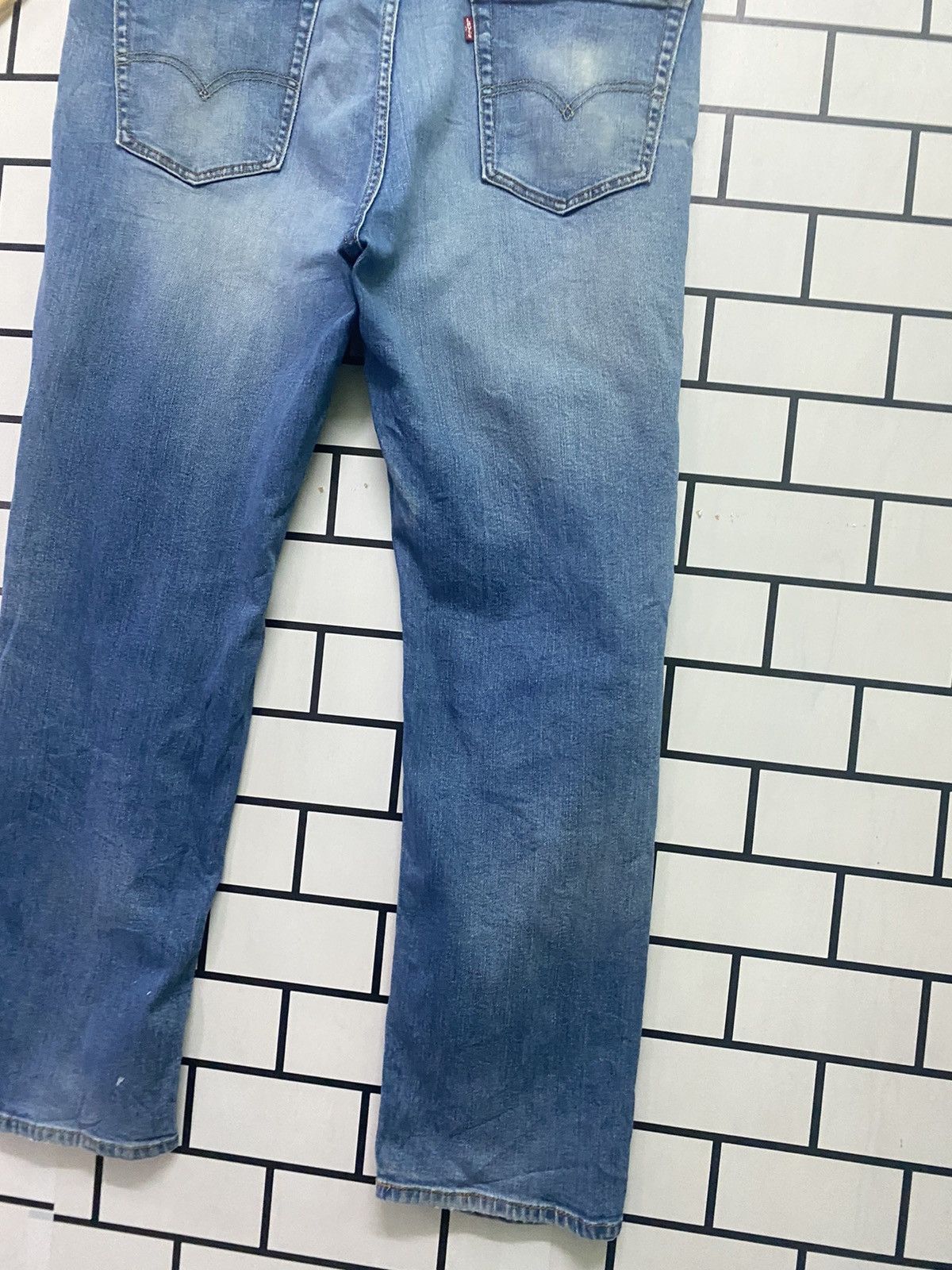 Levi's × Vintage Vintage LEVIS 553 Blue Distressed Denim - L50 Size US 40 / EU 56 - 13 Thumbnail