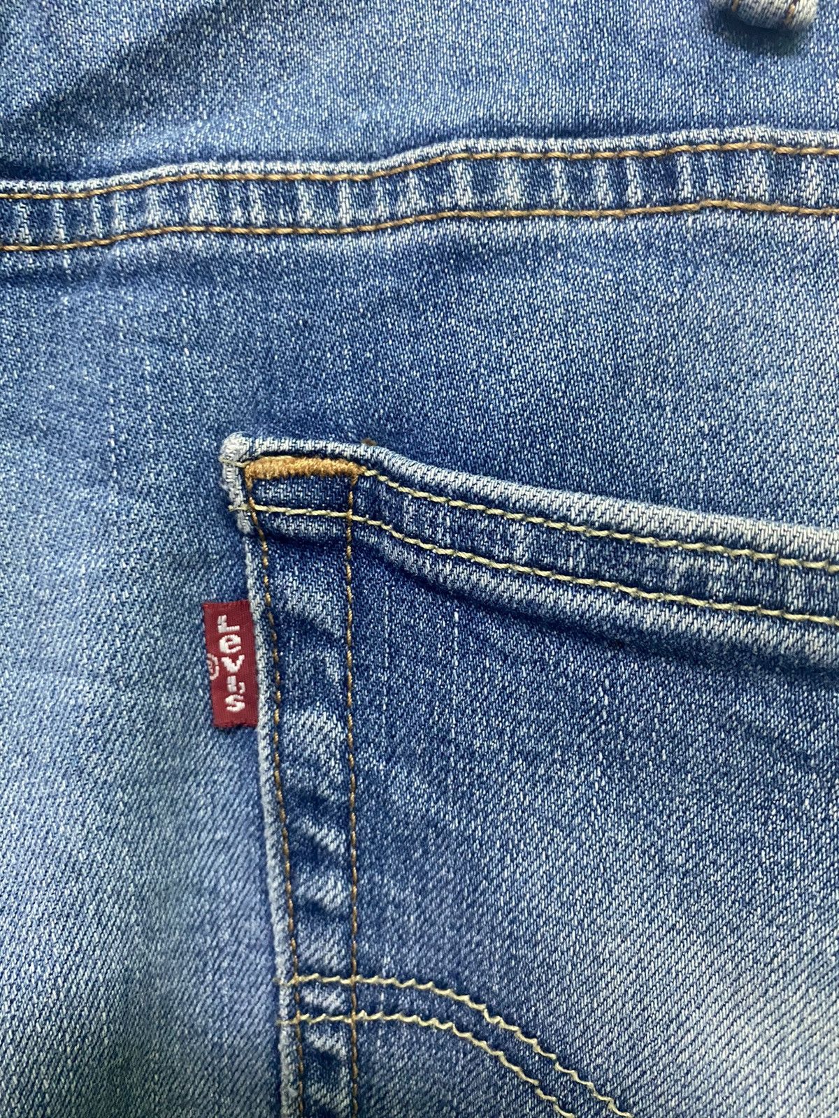 Levi's × Vintage Vintage LEVIS 553 Blue Distressed Denim - L50 Size US 40 / EU 56 - 12 Thumbnail