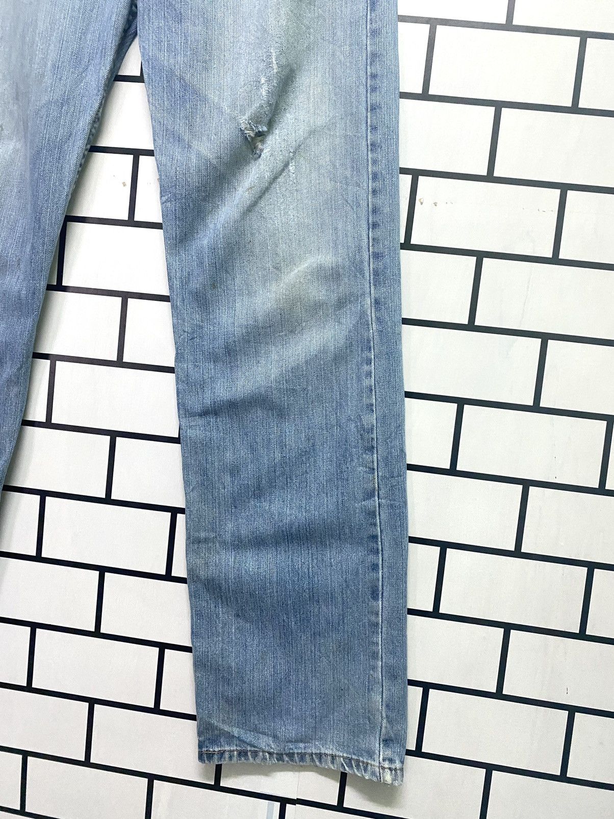 Levi's × Vintage Vintage LEVIS 569 Distressed Denim -L52 Size US 33 - 6 Thumbnail