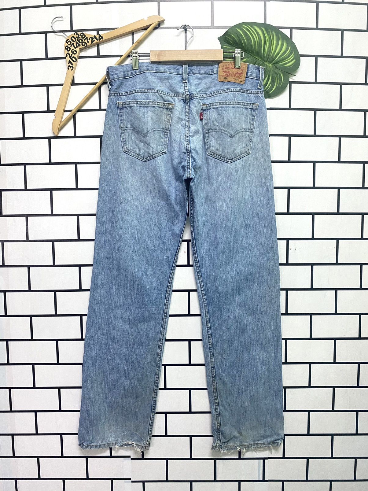 Levi's × Vintage Vintage LEVIS 569 Distressed Denim -L52 Size US 33 - 2 Thumbnail