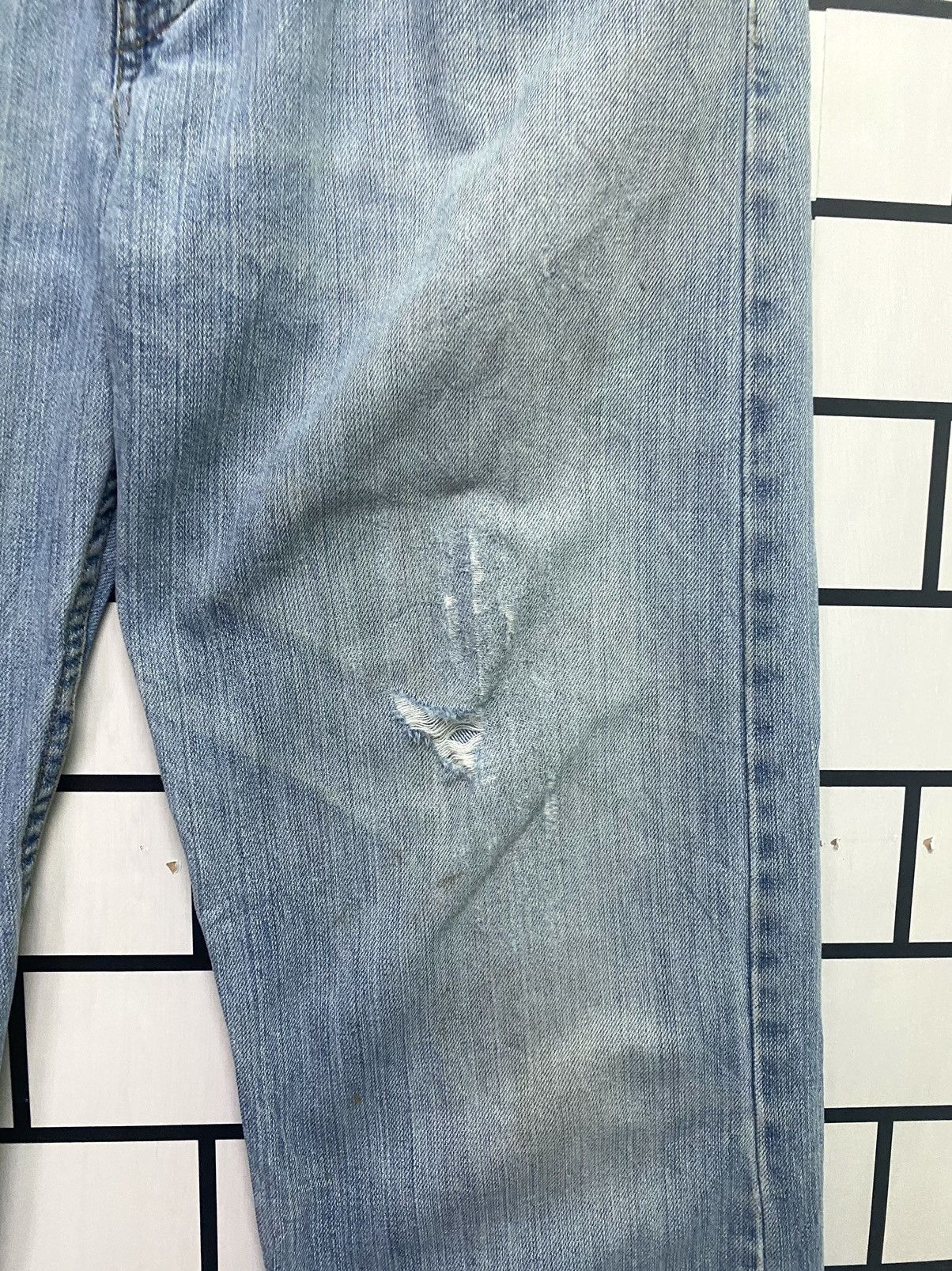 Levi's × Vintage Vintage LEVIS 569 Distressed Denim -L52 Size US 33 - 7 Thumbnail