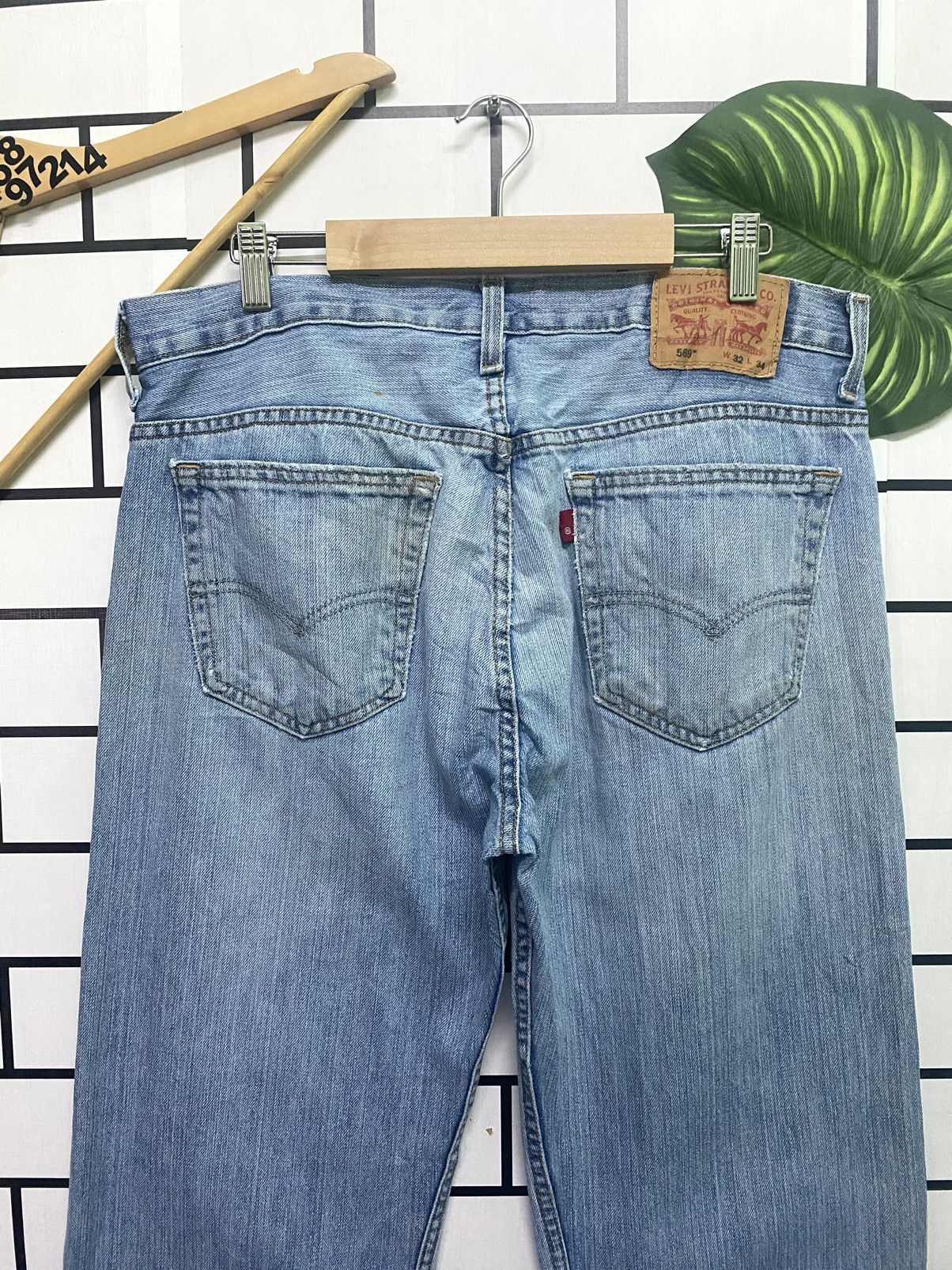 Levi's × Vintage Vintage LEVIS 569 Distressed Denim -L52 Size US 33 - 9 Thumbnail