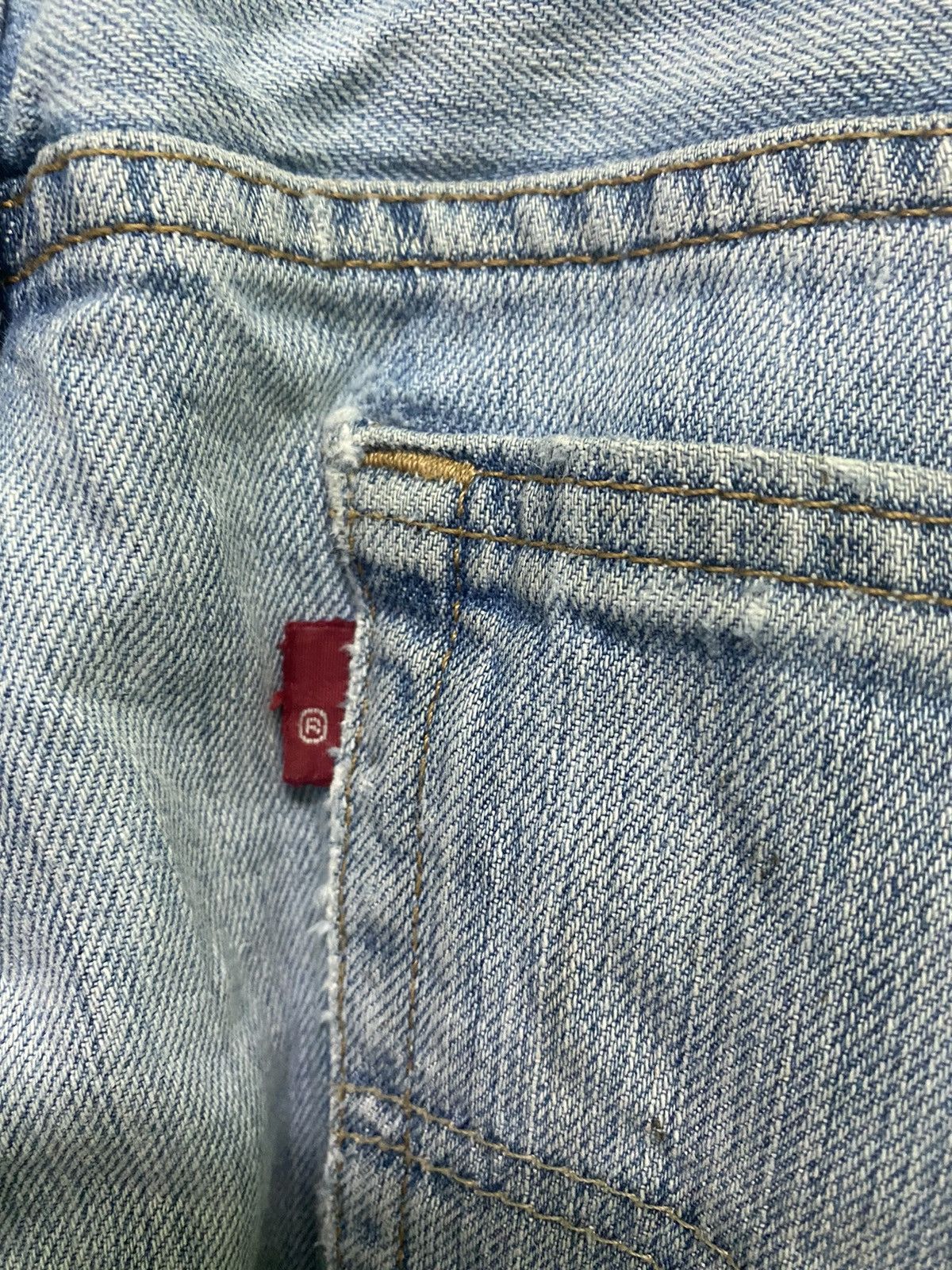 Levi's × Vintage Vintage LEVIS 569 Distressed Denim -L52 Size US 33 - 11 Thumbnail