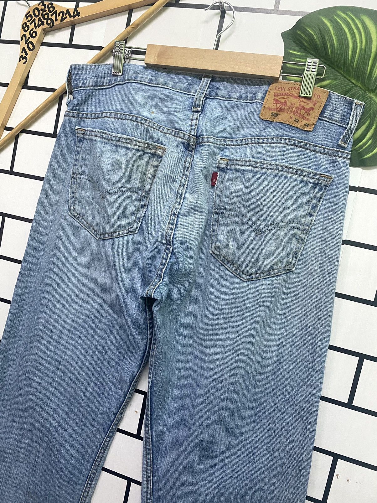 Levi's × Vintage Vintage LEVIS 569 Distressed Denim -L52 Size US 33 - 12 Thumbnail